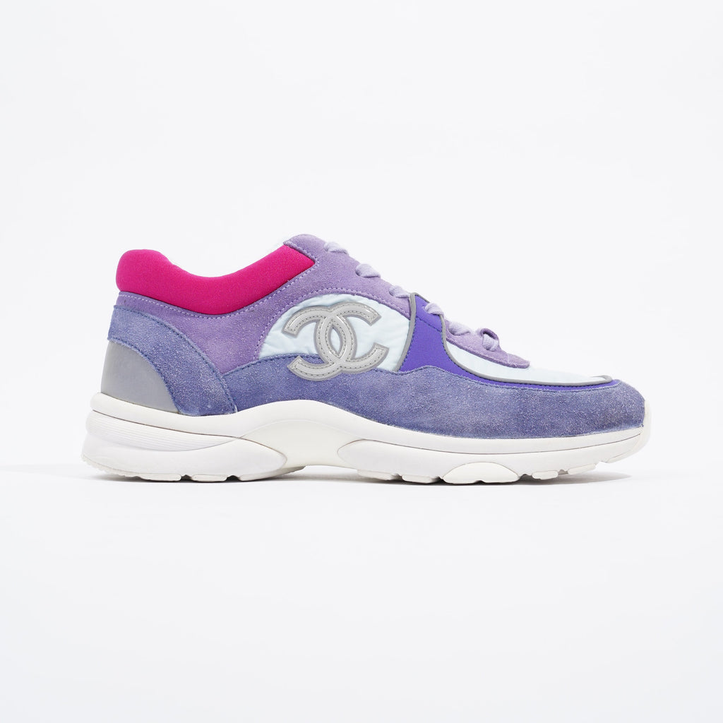 Chanel CC Logo Blue / Lilac EU 41 / UK 8
