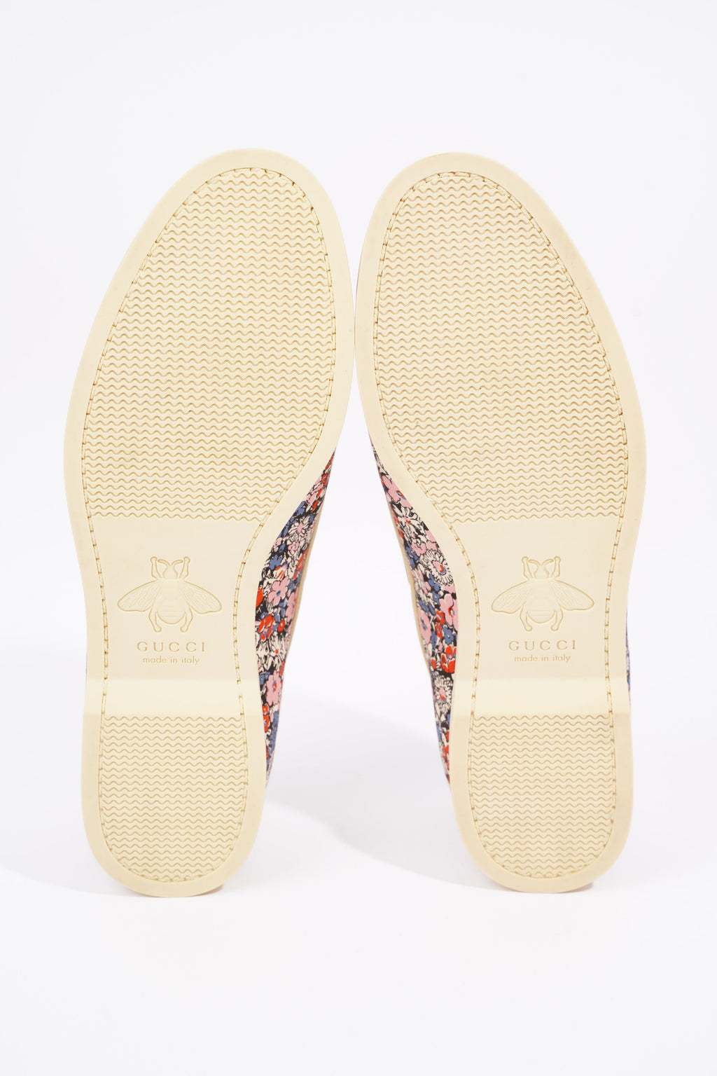 Gucci Mens Lace Up Boat Shoe Floral EU 41.5 / UK 7.5