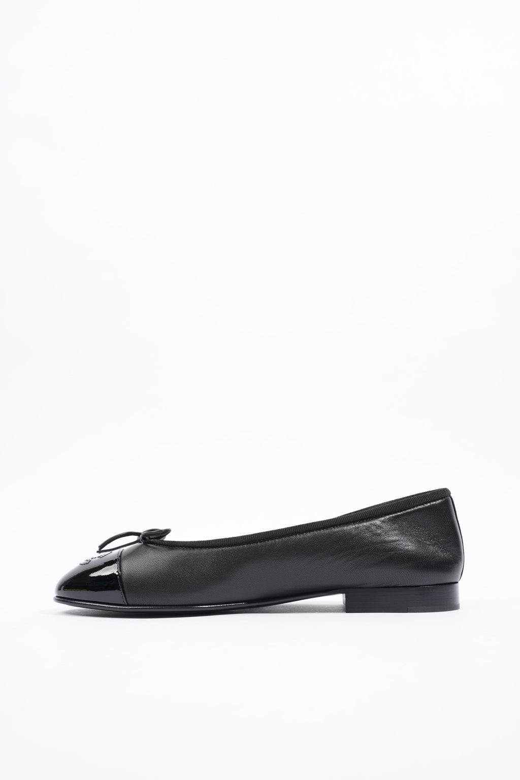 Chanel Womens Ballet Flat Black EU 36 / UK 3