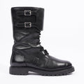 Christian Dior Womens Leather Biker Boots Black EU 40 / UK 7
