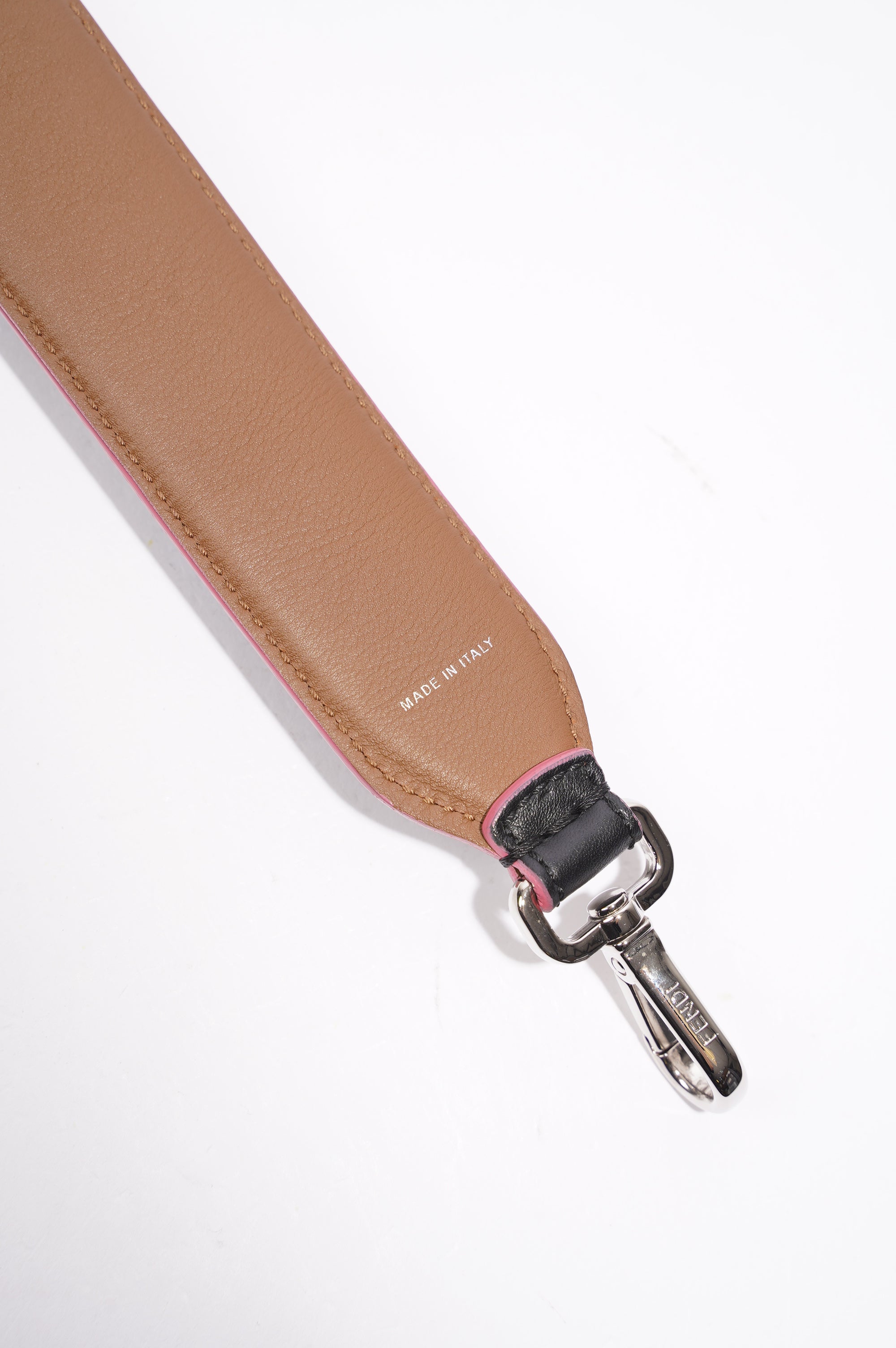 Fendi Womens Studs Strap Multicoloured Leather / Acetate Long
