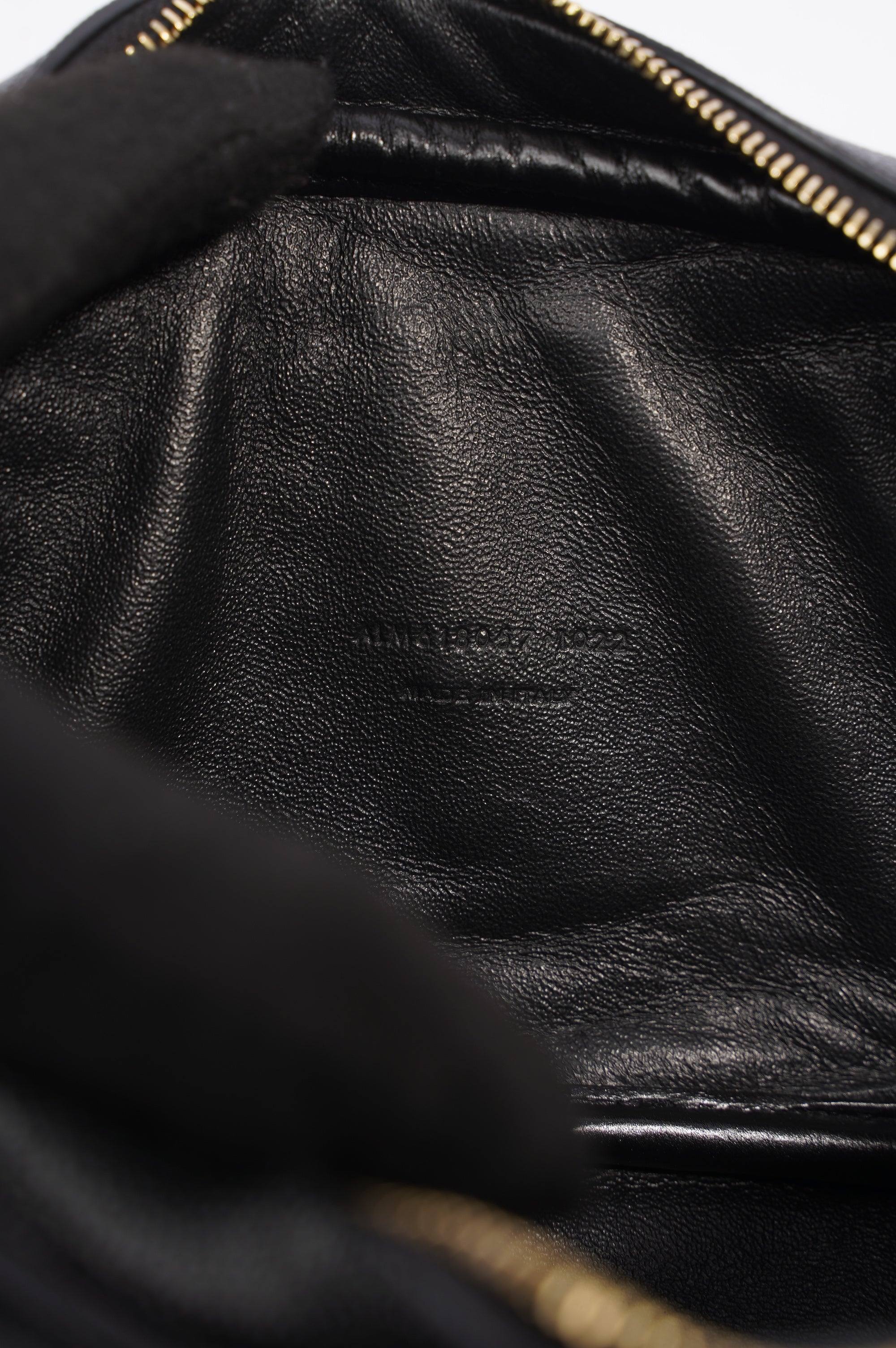 Saint Laurent Lou Camera Bag Black Leather Mini