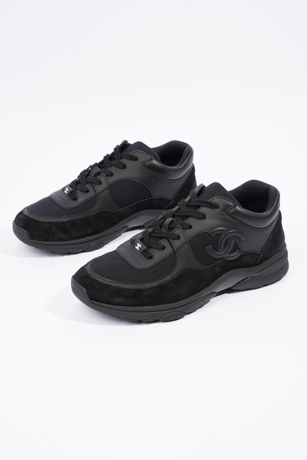 Chanel Womens CC Logo Black EU 40 / UK 7