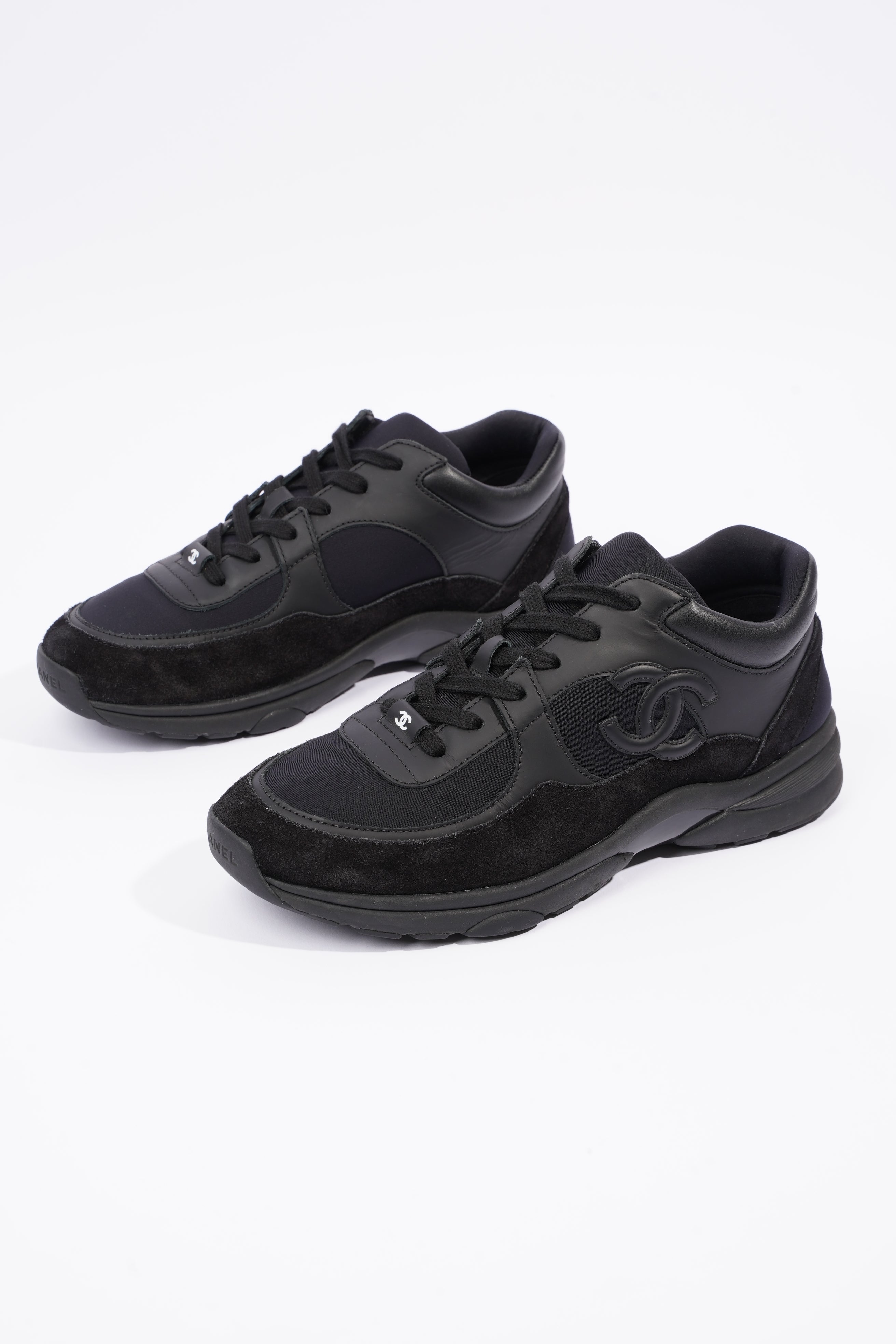 Chanel Womens CC Logo Black EU 40 / UK 7