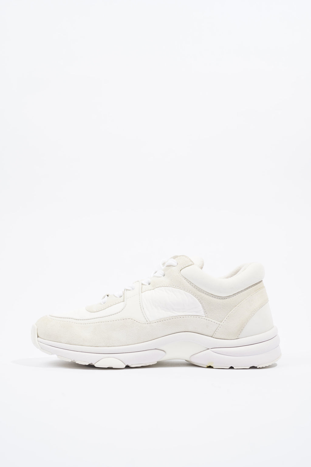 Chanel CC Runner White / Beige EU 38.5 / UK 5.5