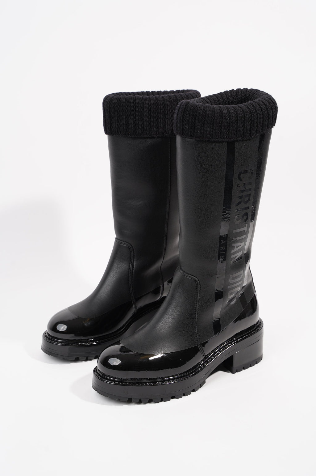 Christian Dior Womens Boot Black EU 37 / UK 4