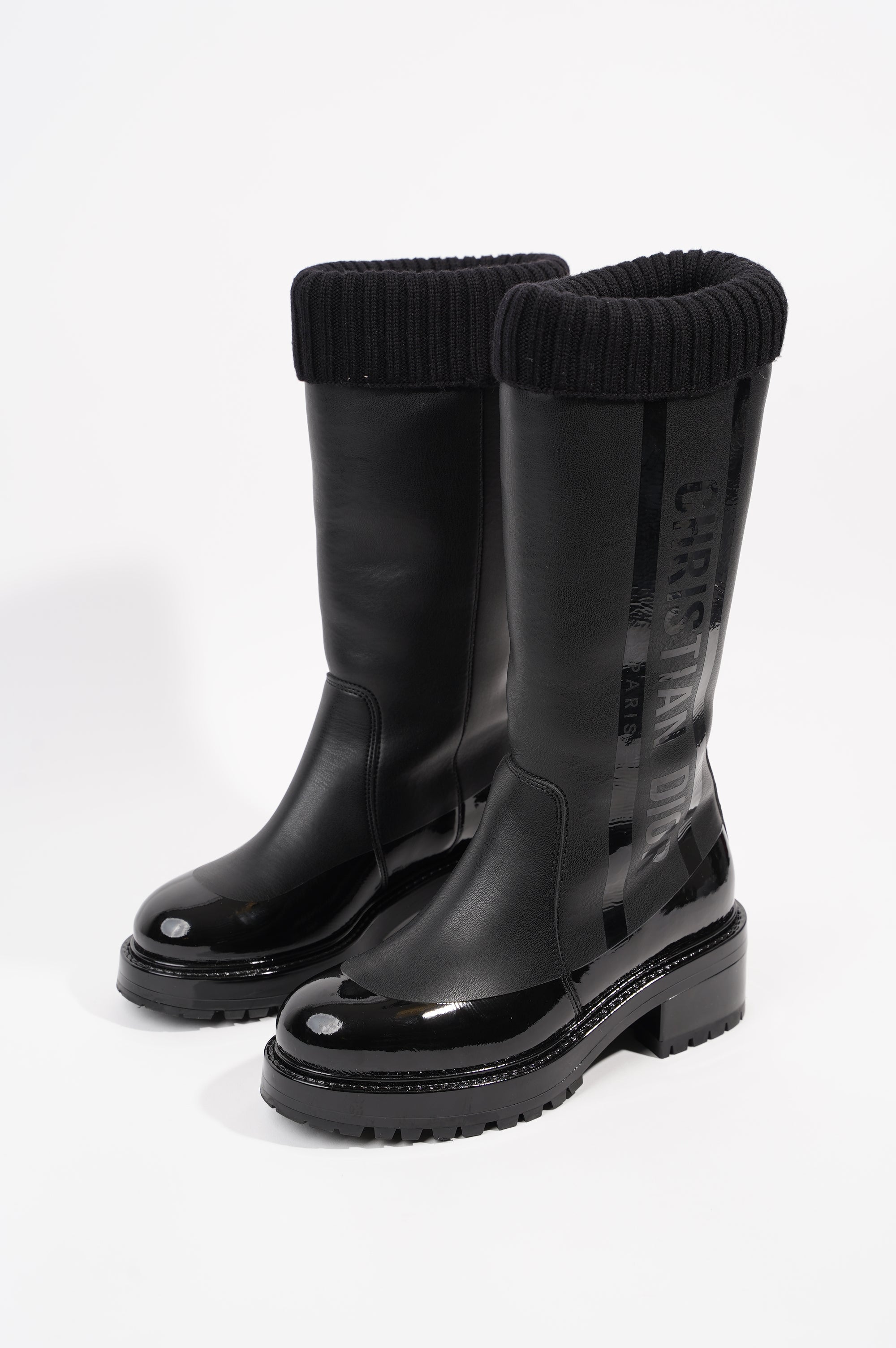 Christian Dior Womens Boot Black EU 37 / UK 4