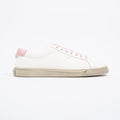 Saint Laurent Womens Canvas White / Pink Tab EU 39.5 / UK 6.5