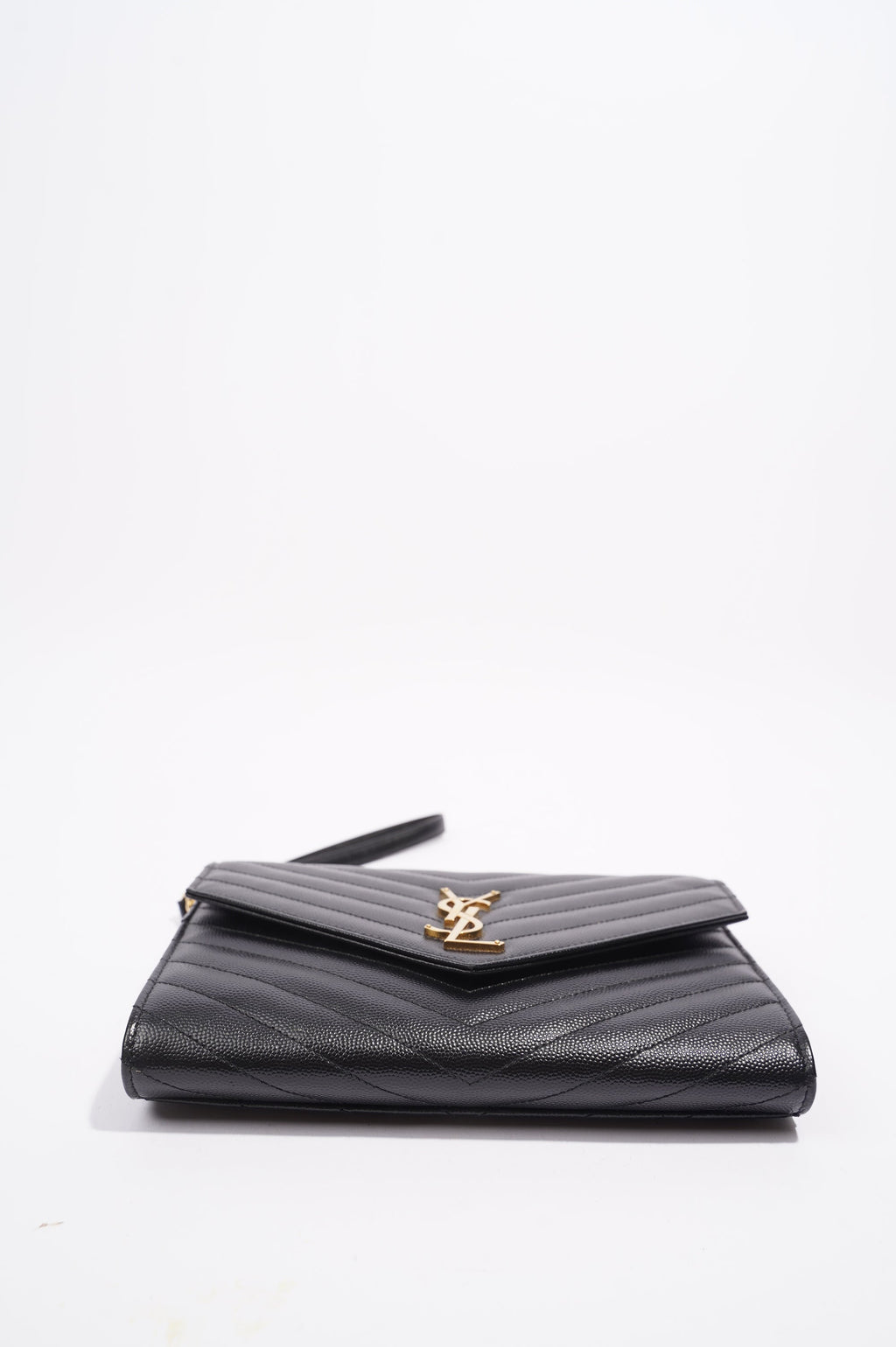 Saint Laurent Womens Envelope Wristlet Clutch