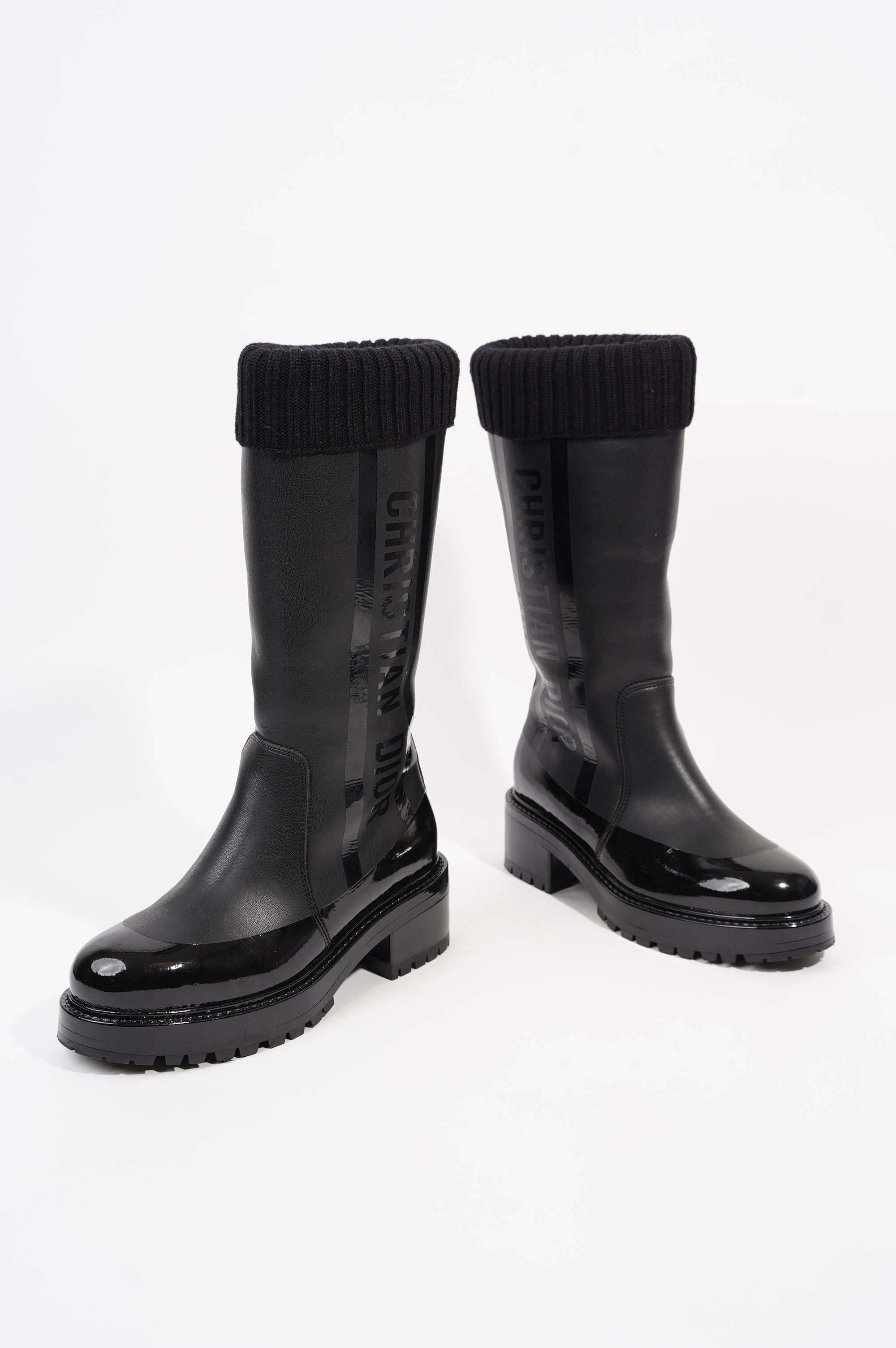 Christian Dior Womens Boot Black EU 37 / UK 4