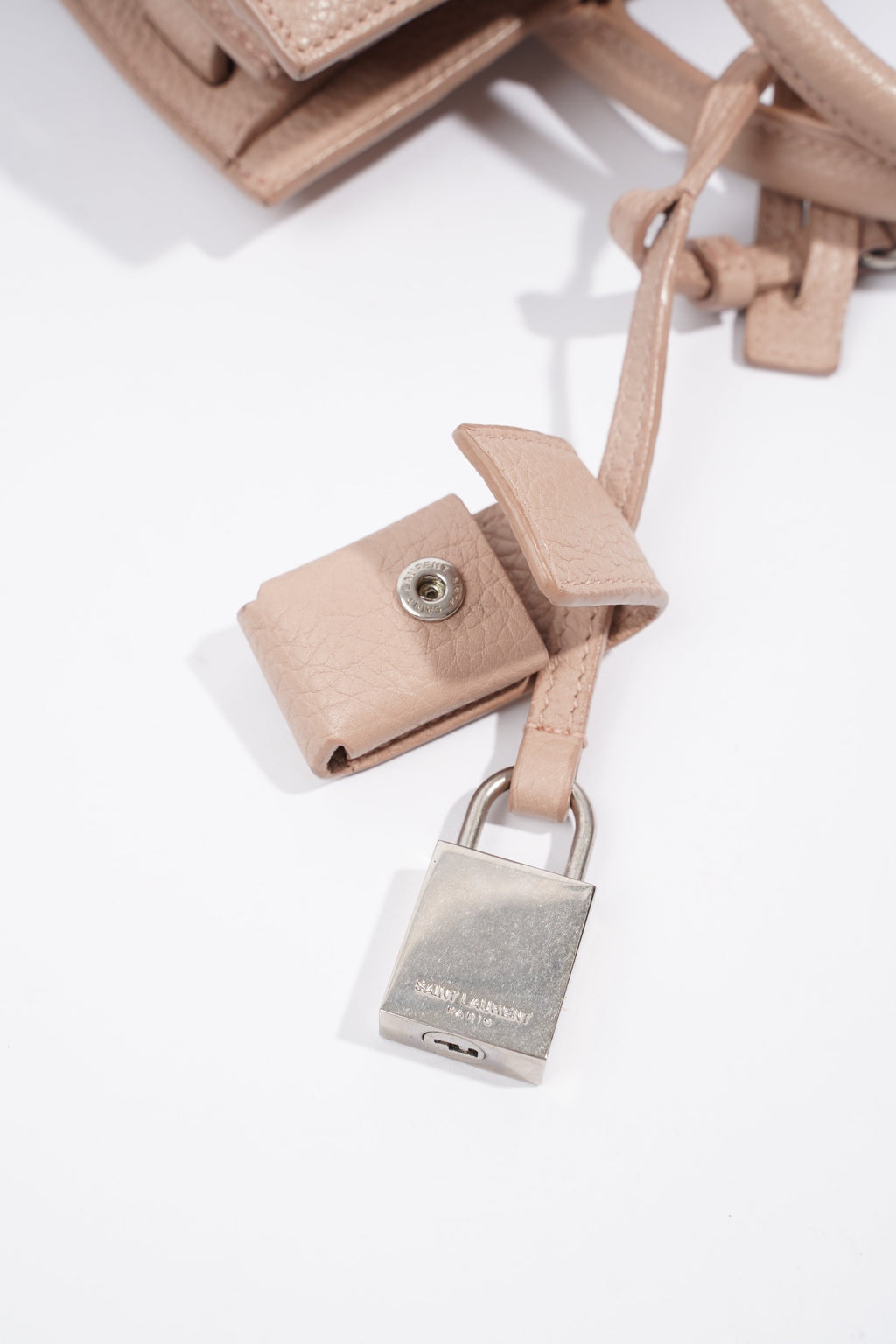 Saint Laurent Sac De Jour Pink Leather Nano