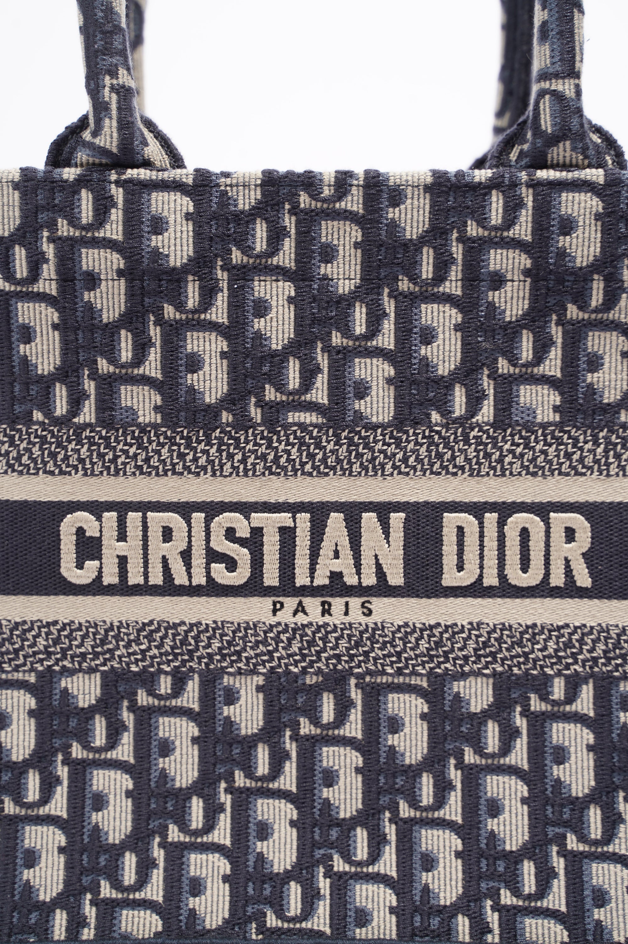 Christian Dior Book Tote Oblique Small