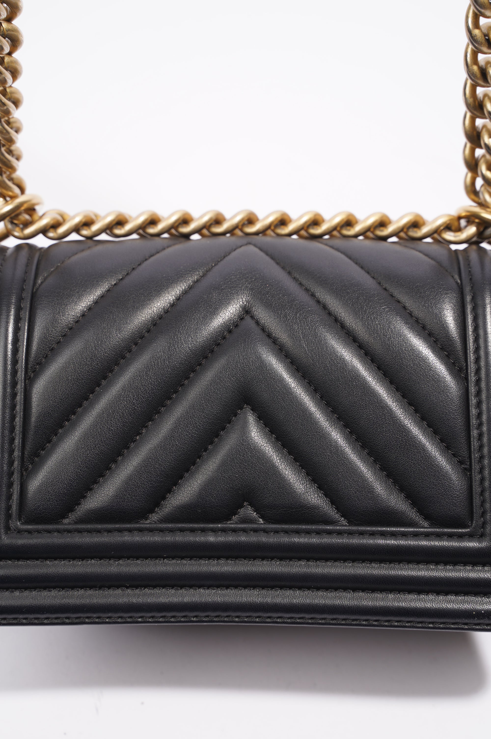 Chanel Boy Bag Black Lambskin Small