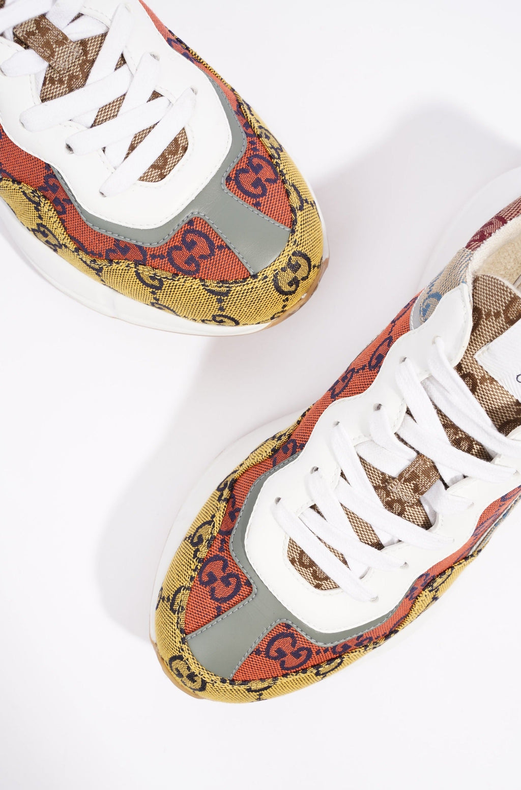 Gucci Womens Rhyton Red / Yellow / White EU 38 / UK 5