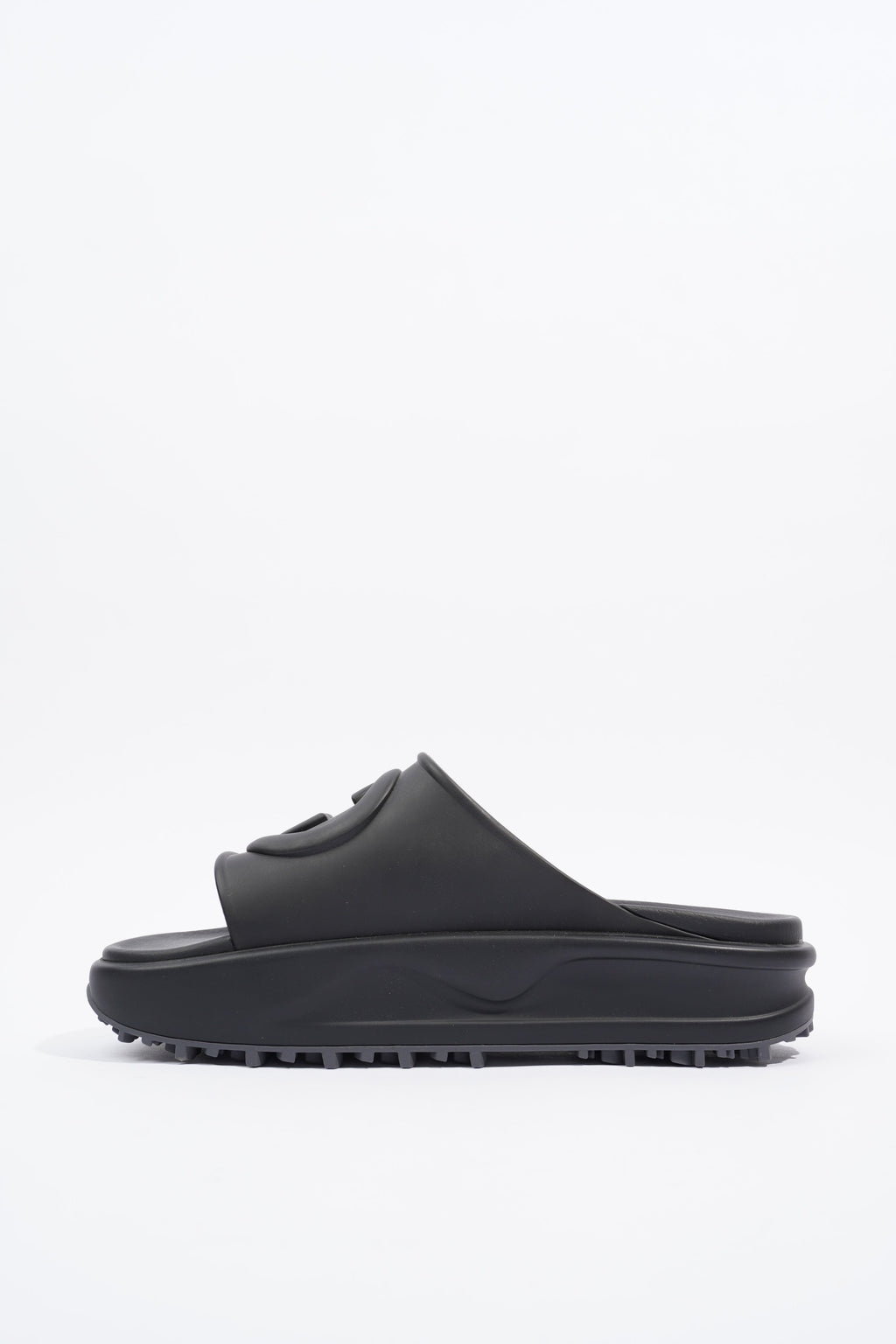 Gucci Mens Interlocking G Slide Black EU 42 / UK 8