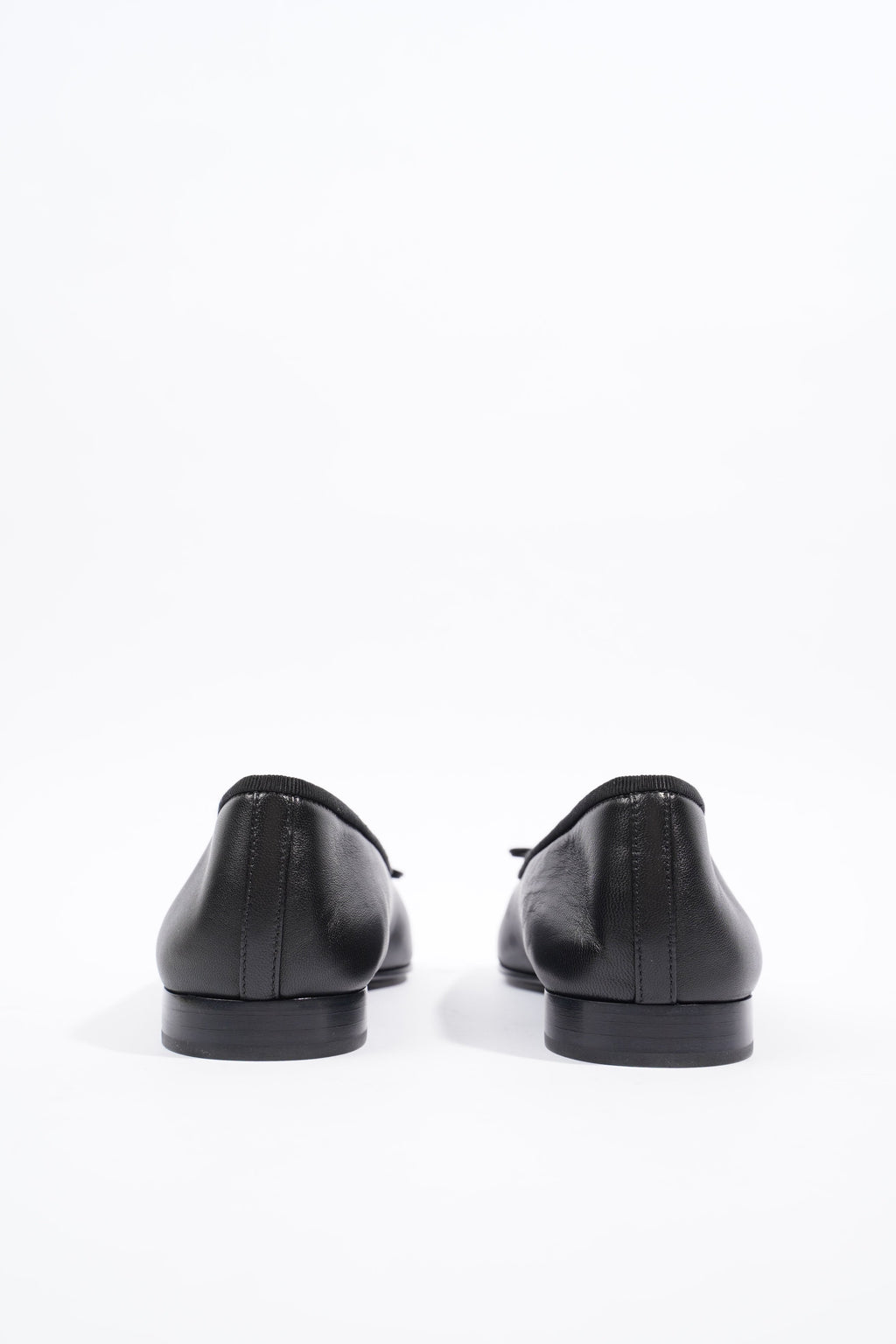 Chanel Womens Ballet Flat Black EU 36 / UK 3