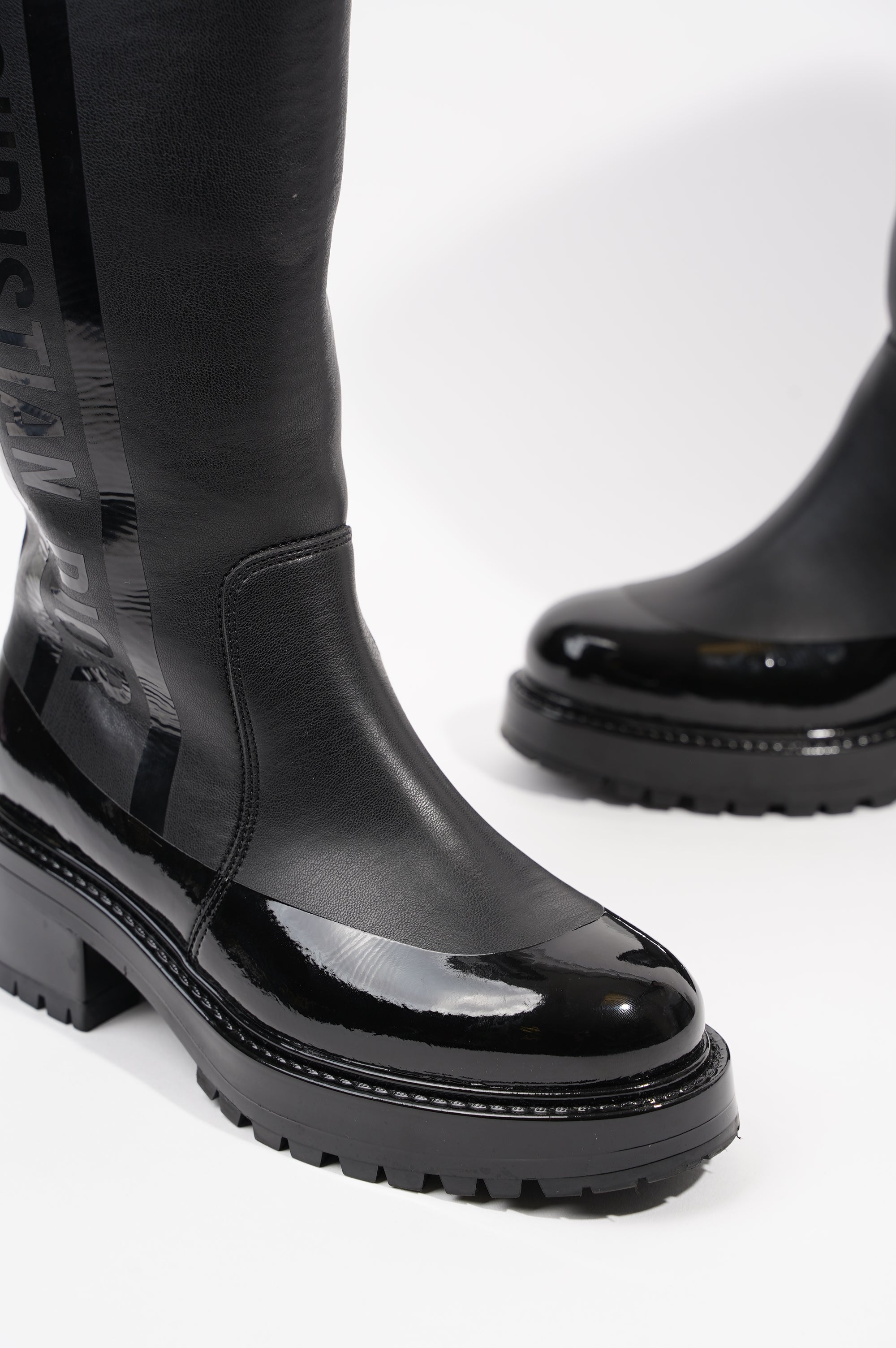 Christian Dior Womens Boot Black EU 37 / UK 4