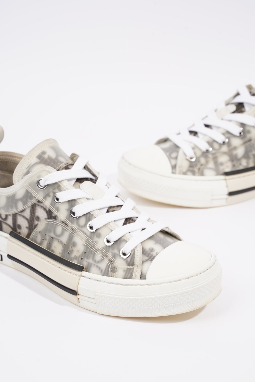 Christian Dior Womens B23 Low Top Grey EU 38.5 / UK 5.5