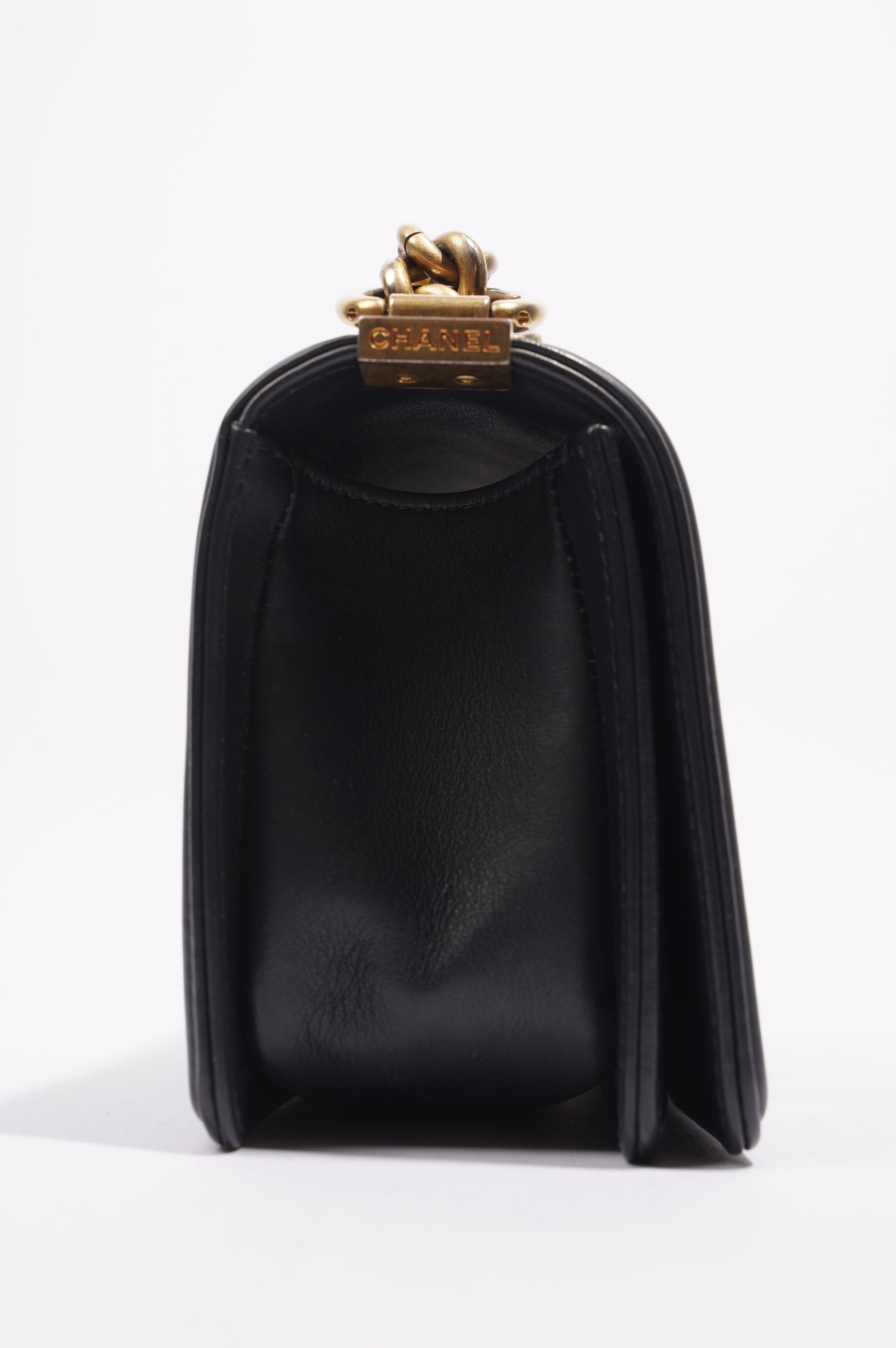 Chanel Boy Bag Black Lambskin Small