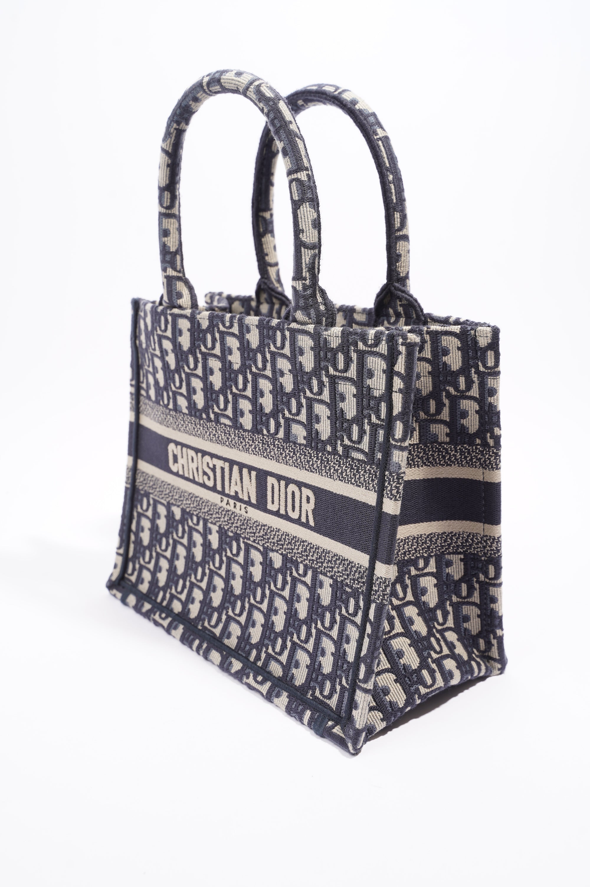 Christian Dior Book Tote Oblique Small