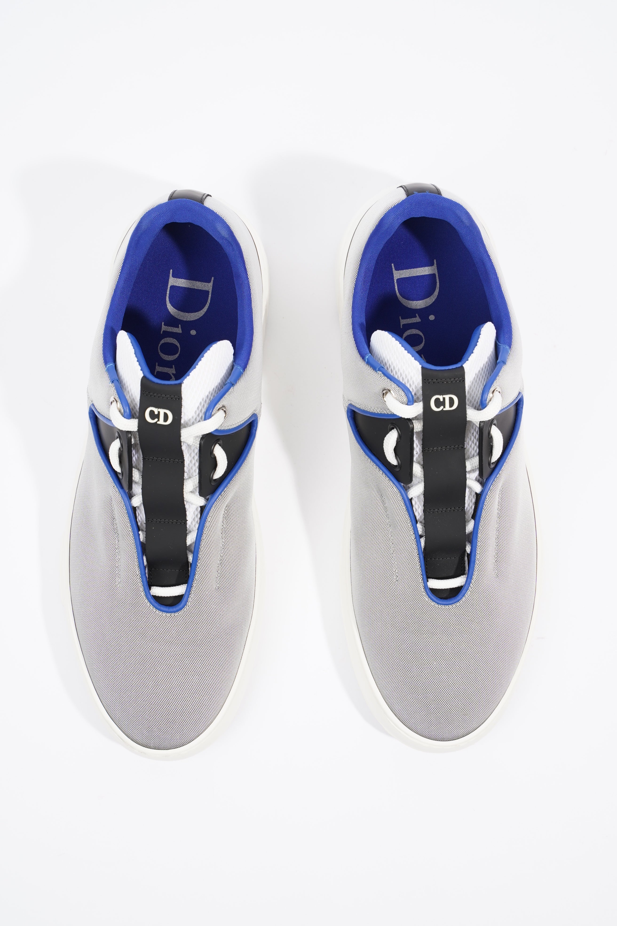 Christian Dior Mens B17 Grey / Blue EU 42 / UK 8