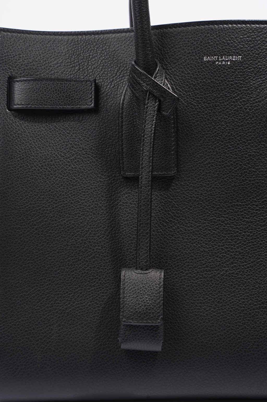 Saint Laurent Womens Sac De Jour Black Small