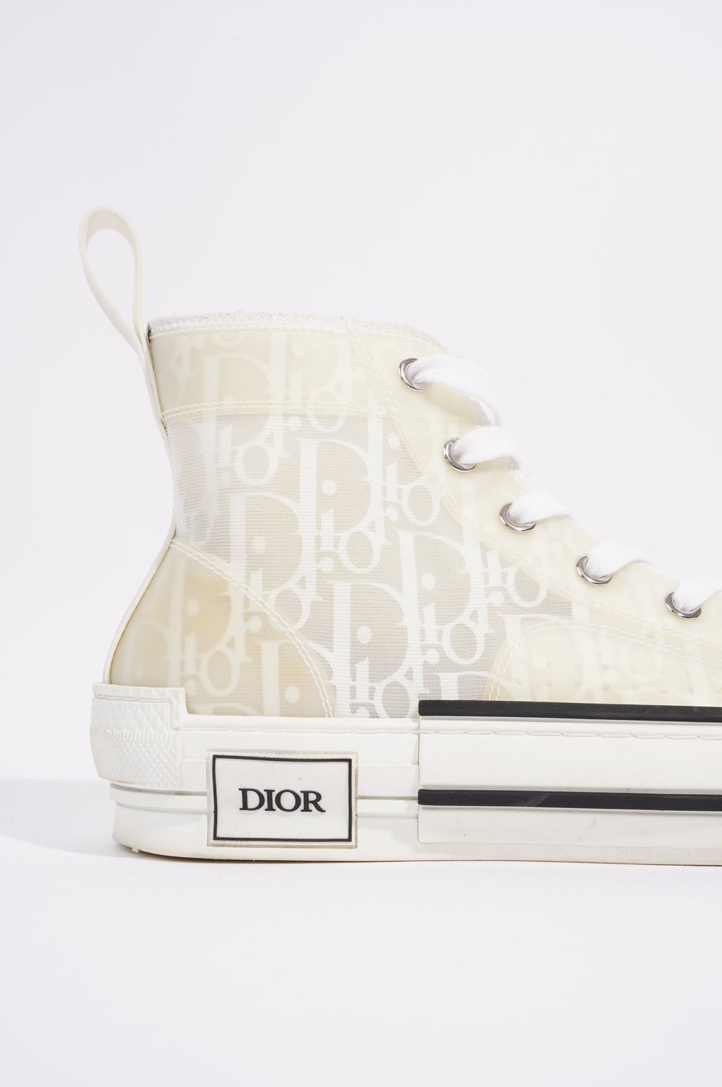Christian Dior Womens B23 Cream / White EU 37 / UK 4