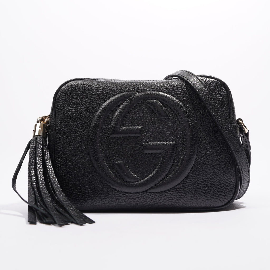 Gucci Soho Disco Black Leather Small