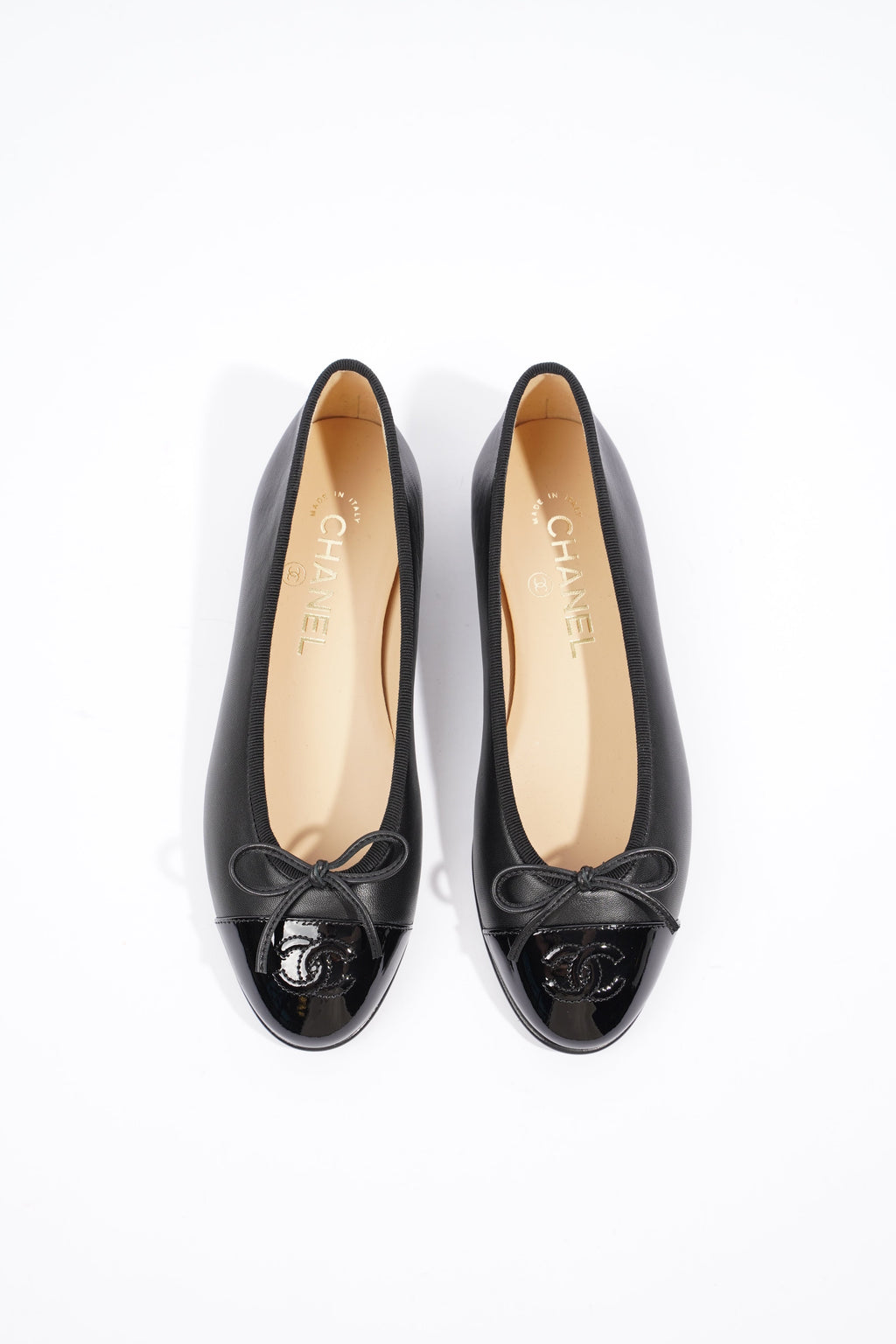 Chanel Womens Ballet Flat Black EU 36 / UK 3