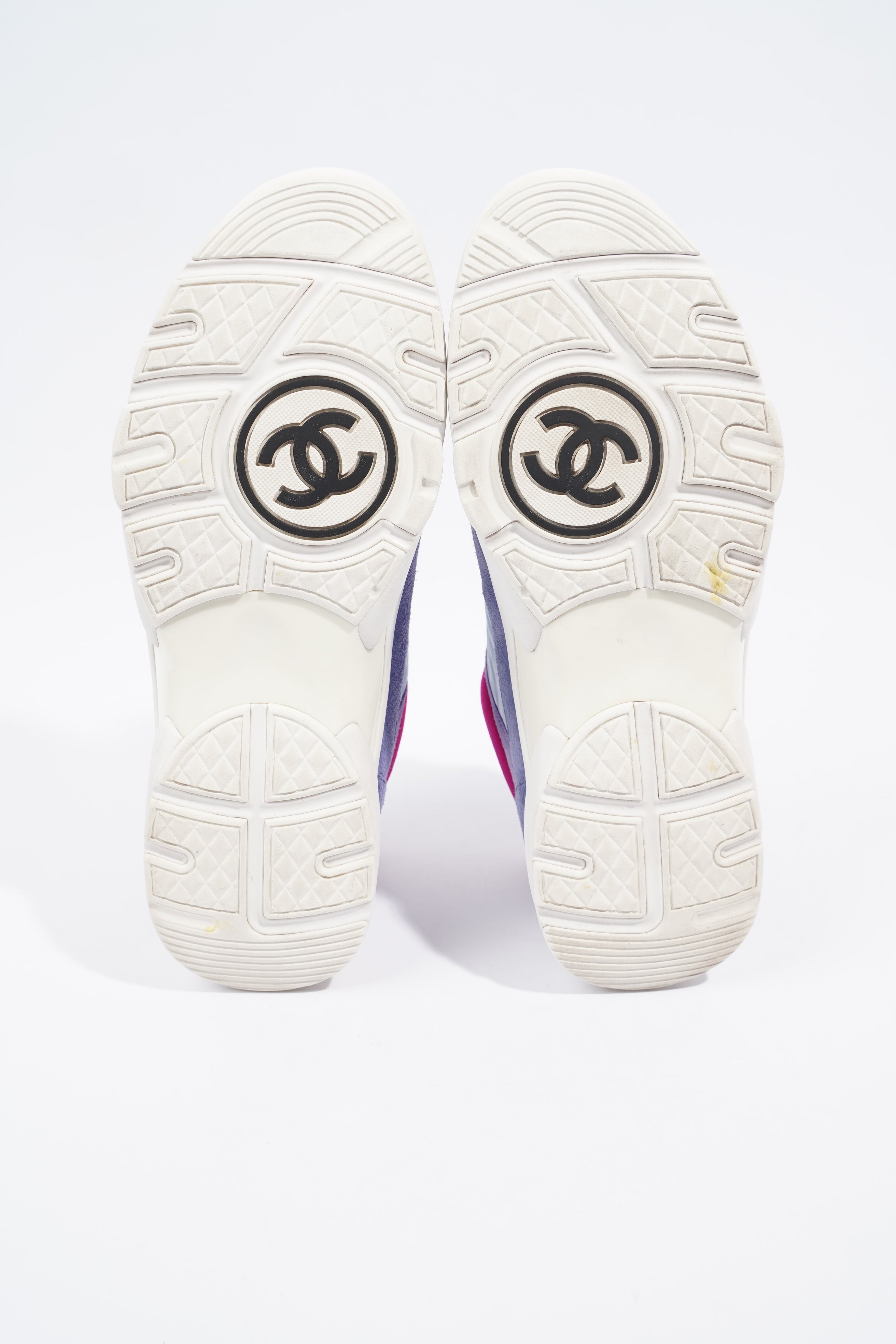 Chanel CC Logo Blue / Lilac EU 41 / UK 8