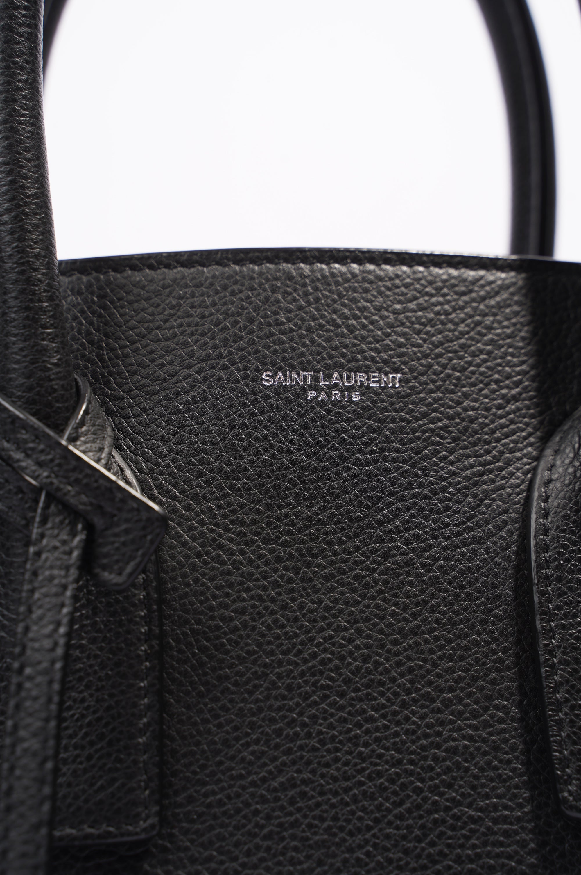 Saint Laurent Womens Sac De Jour Black Small