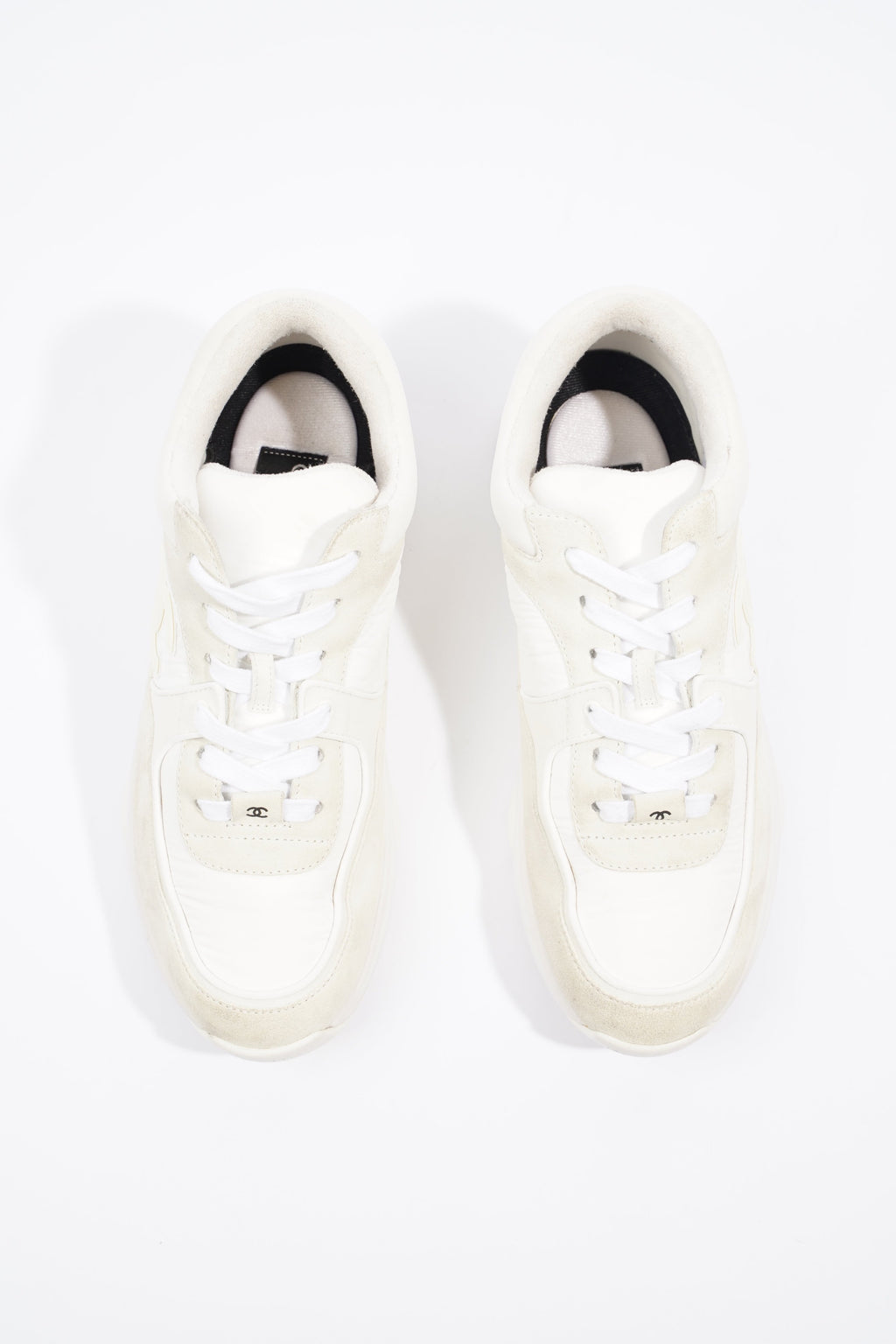 Chanel CC Runner White / Beige EU 38.5 / UK 5.5