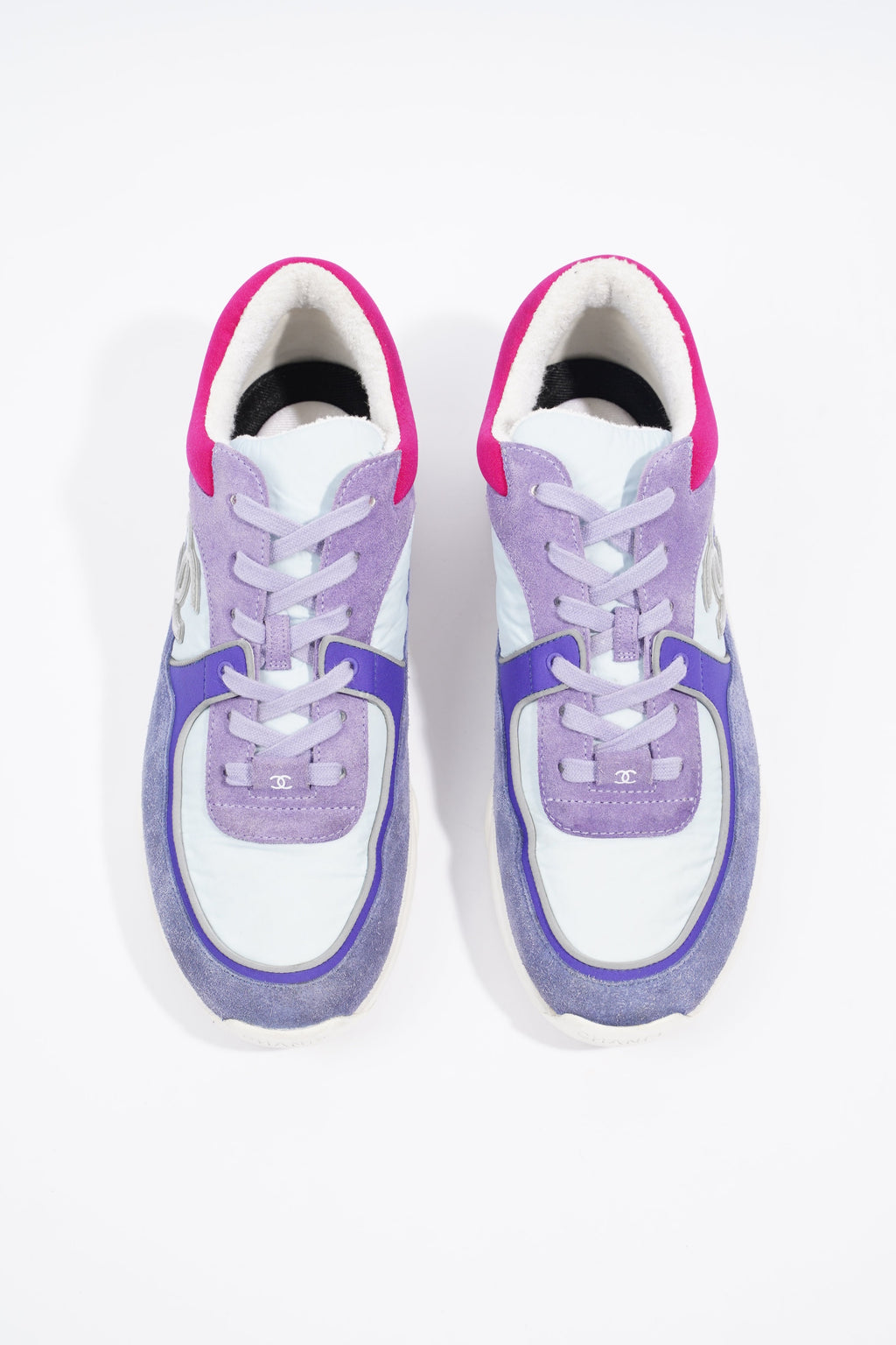 Chanel CC Logo Blue / Lilac EU 41 / UK 8