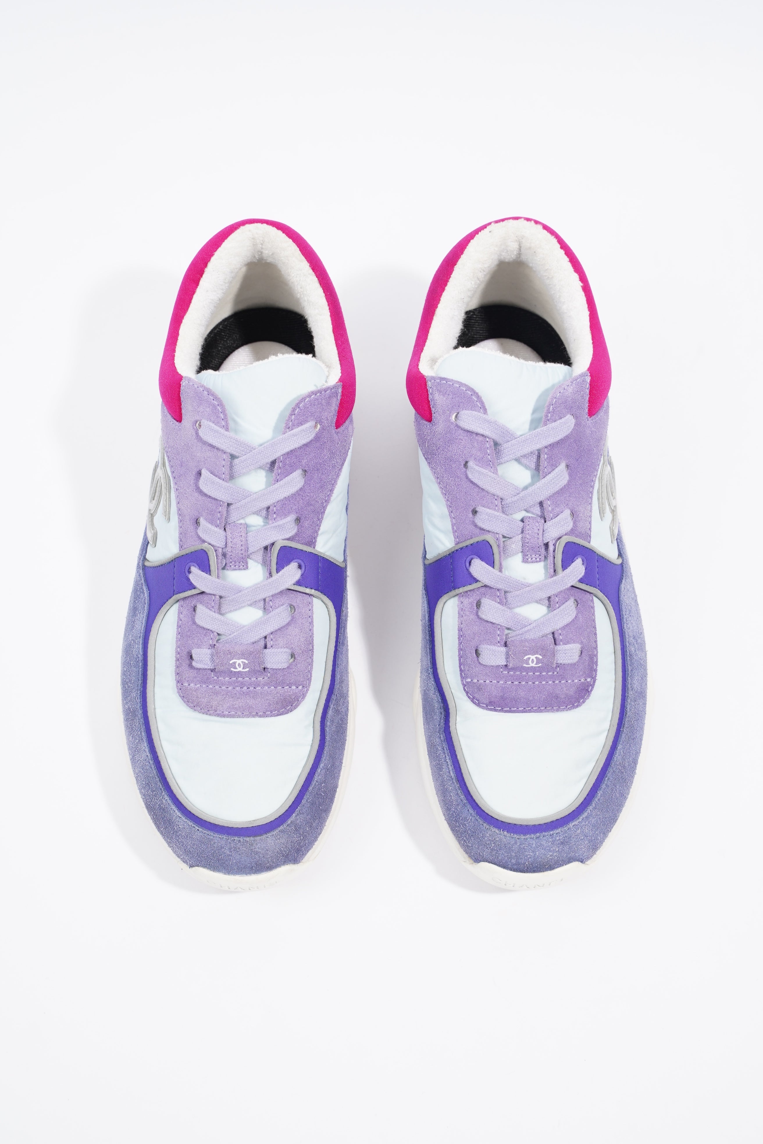 Chanel CC Logo Blue / Lilac EU 41 / UK 8