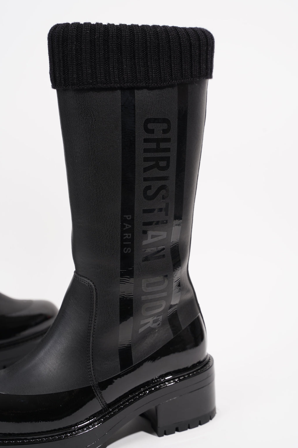 Christian Dior Womens Boot Black EU 37 / UK 4