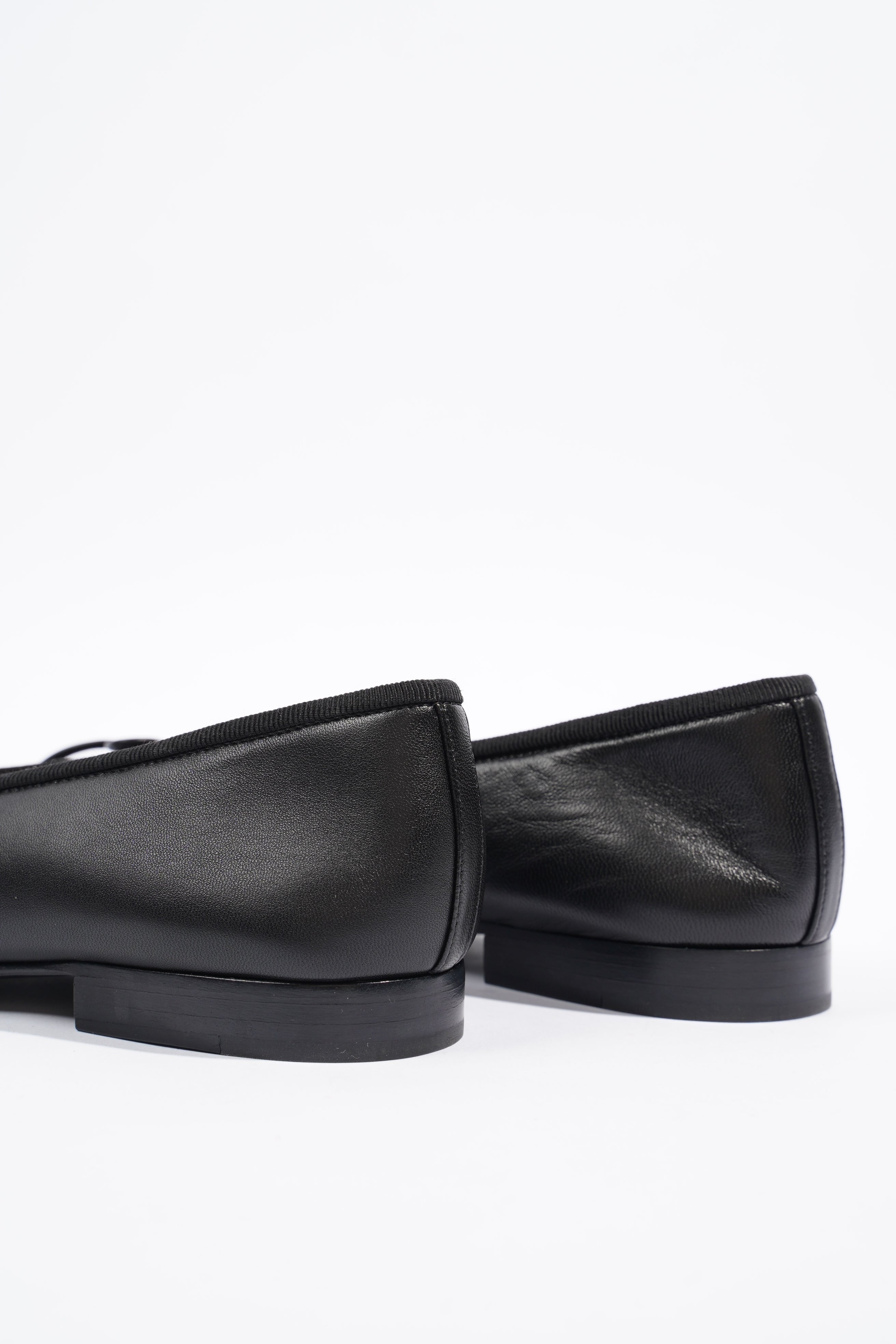 Chanel Womens Ballet Flat Black EU 36 / UK 3