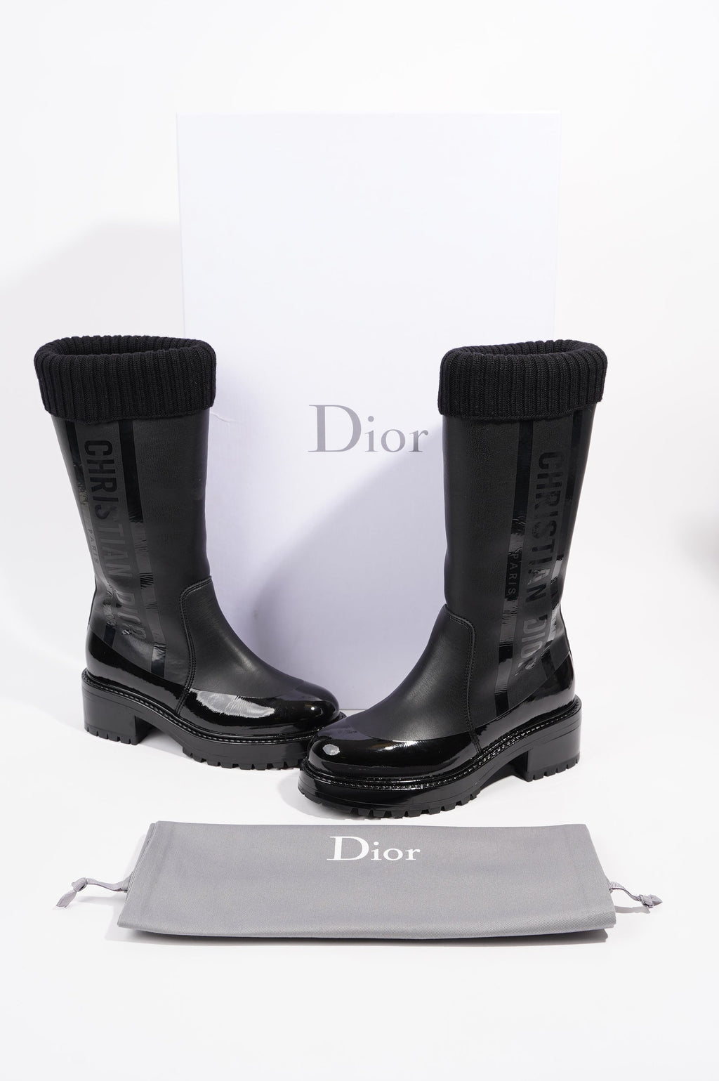 Christian Dior Womens Boot Black EU 37 / UK 4