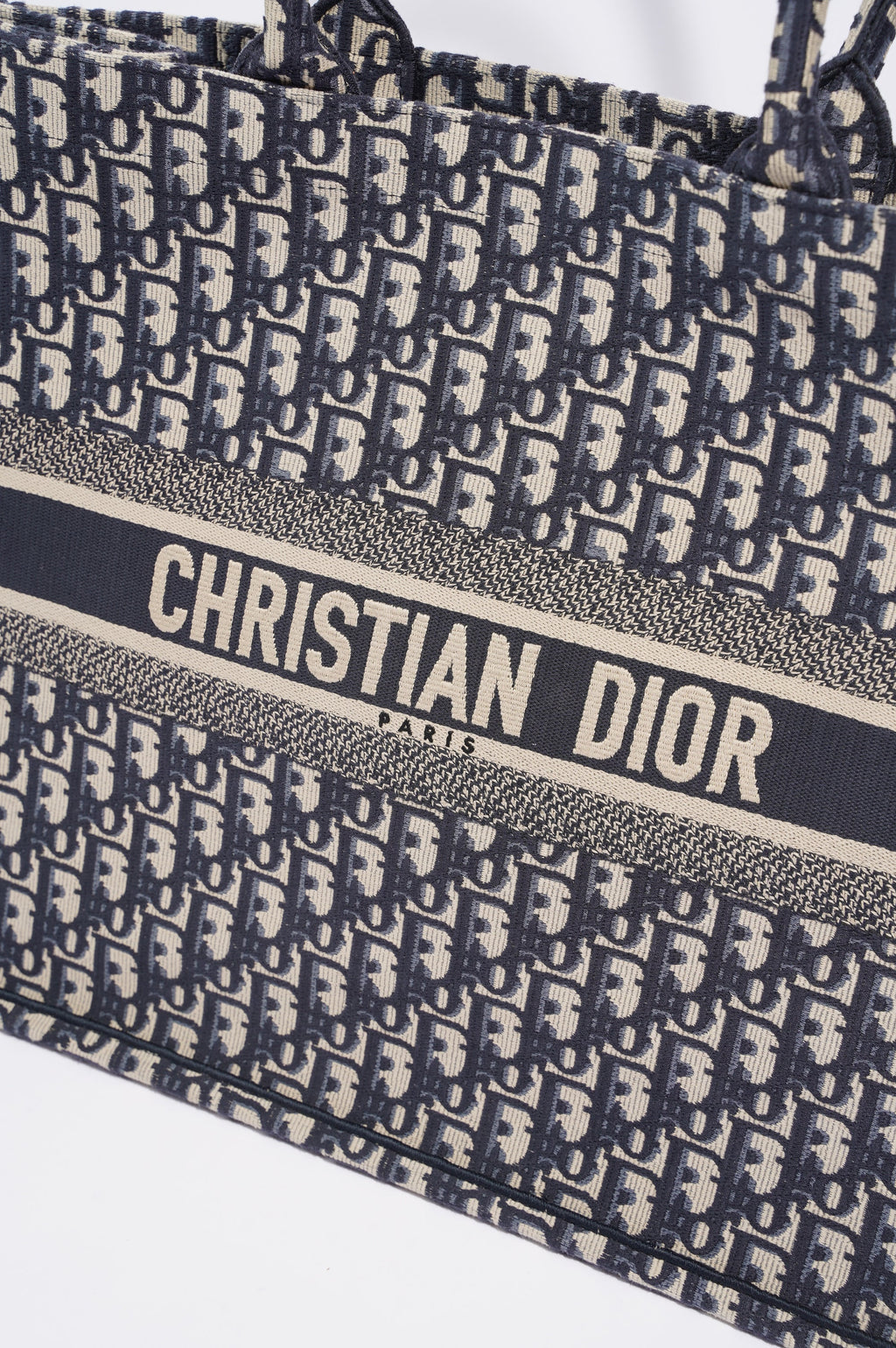 Christian Dior Womens Book Tote Oblique Large