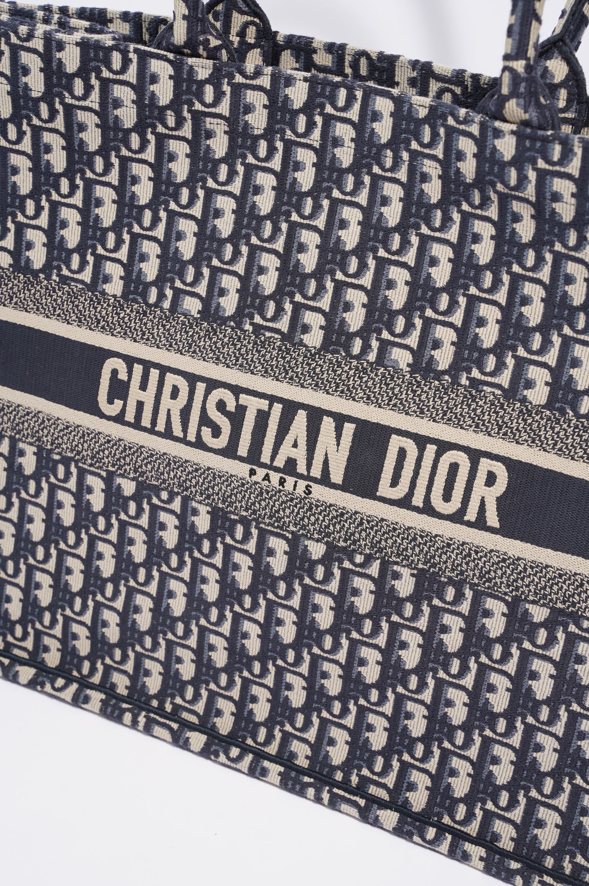 Christian Dior Womens Book Tote Oblique Large