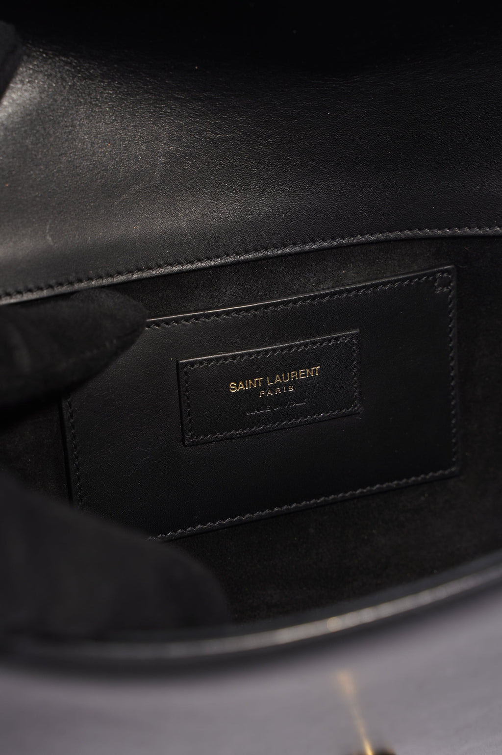 Saint Laurent Womens Kate Tassel Bag Black Medium