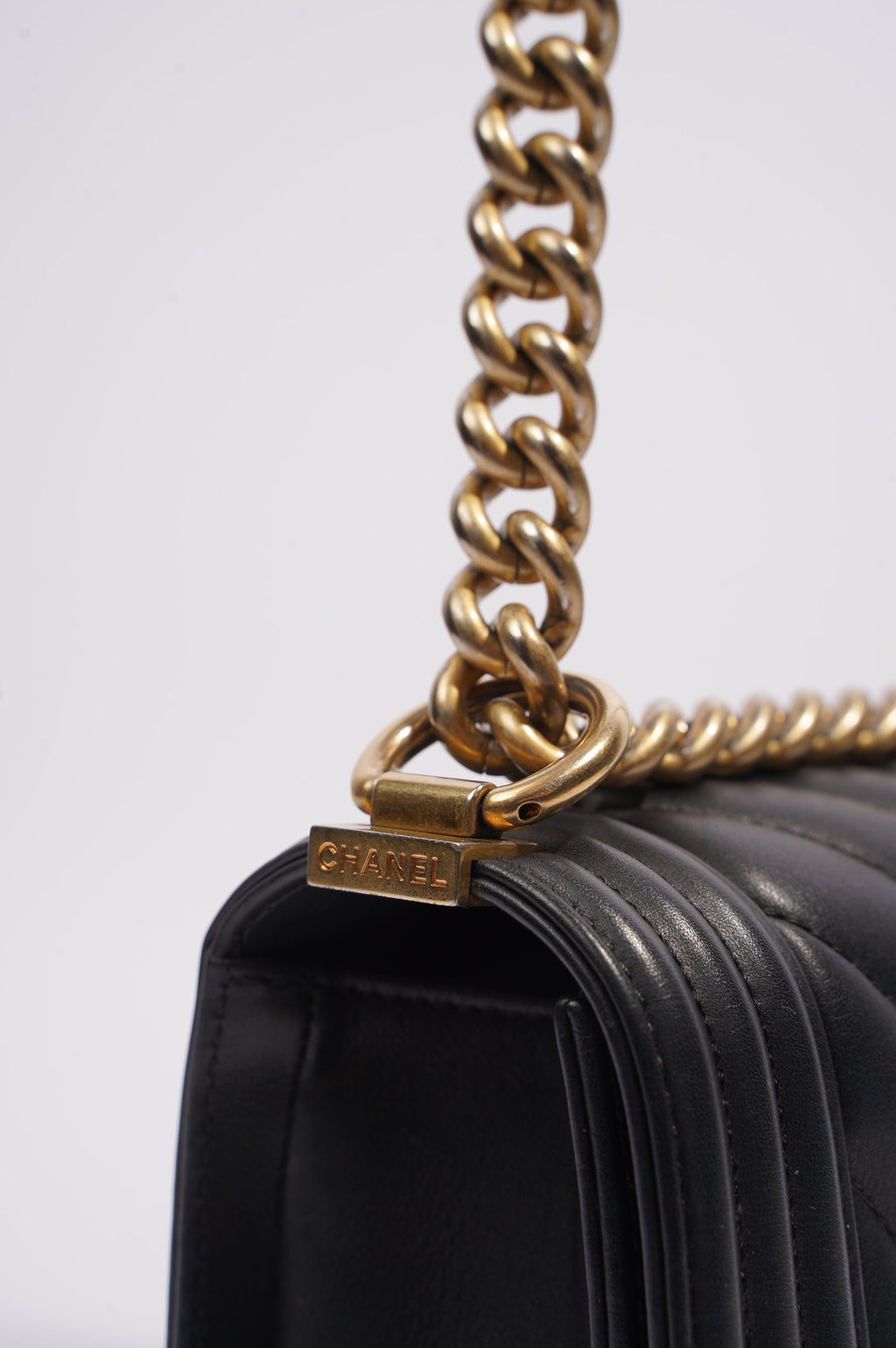 Chanel Boy Bag Black Lambskin Small