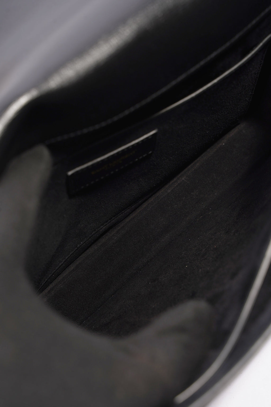 Saint Laurent Sunset Bag Black Leather Medium