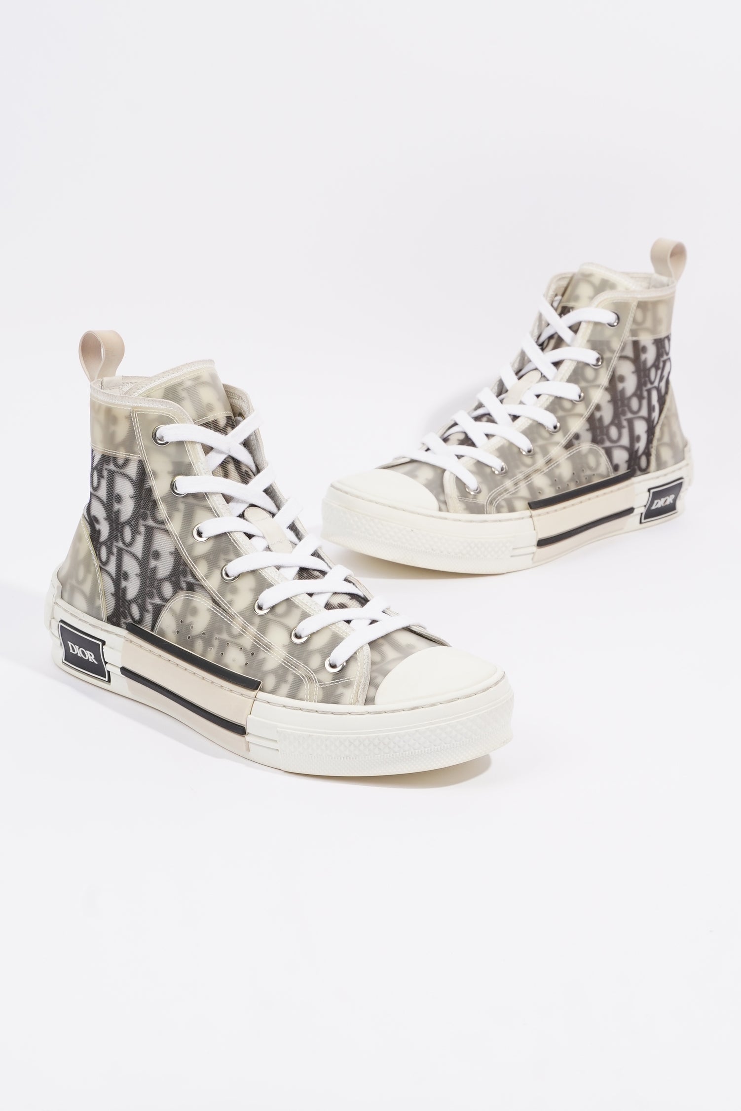 Christian Dior Womens B23 White / Black EU 38 / UK 5