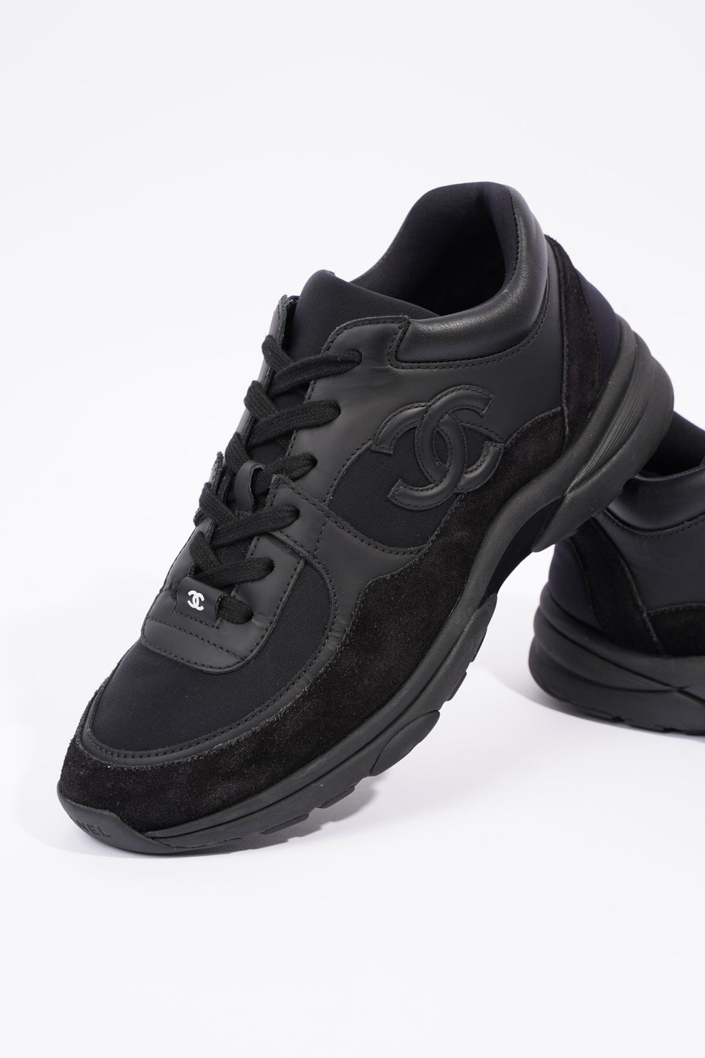 Chanel Womens CC Logo Black EU 40 / UK 7