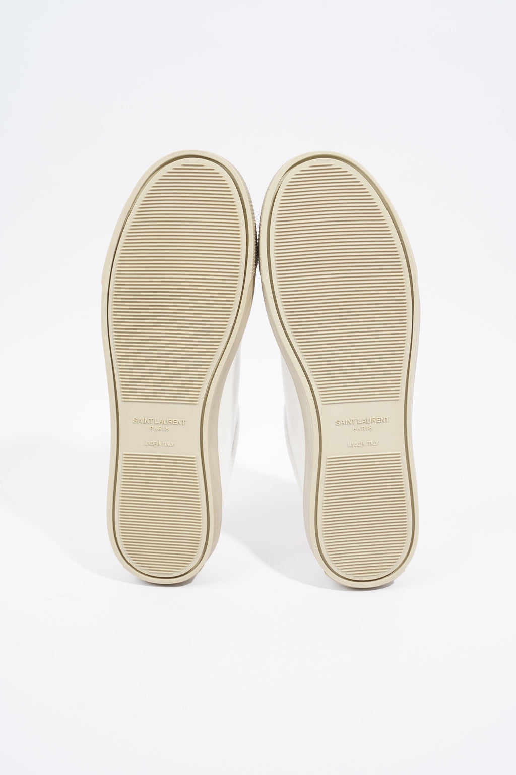 Saint Laurent Womens Canvas White / Pink Tab EU 39.5 / UK 6.5