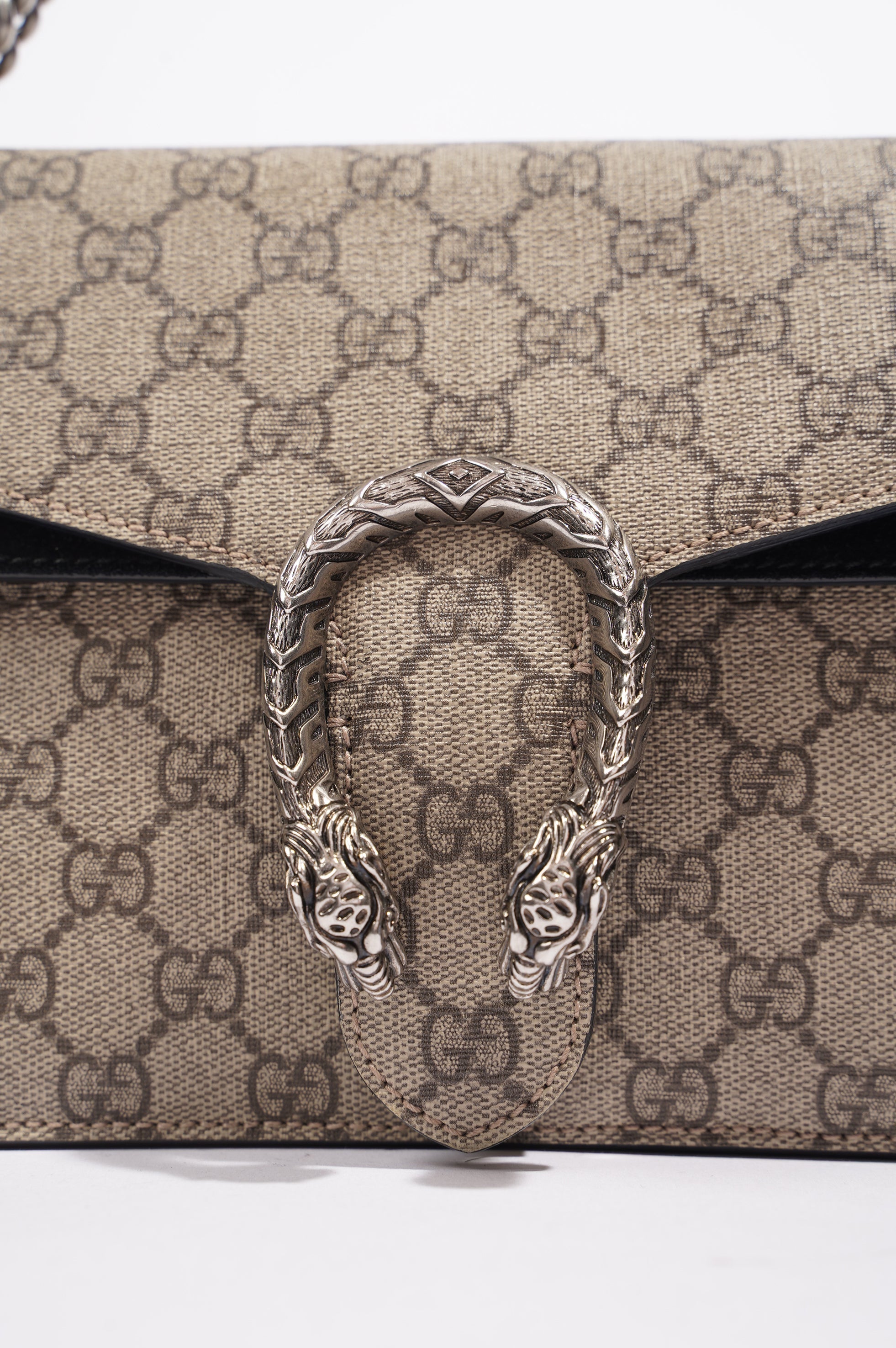 Gucci Womens Dionysus Supreme Canvas Small