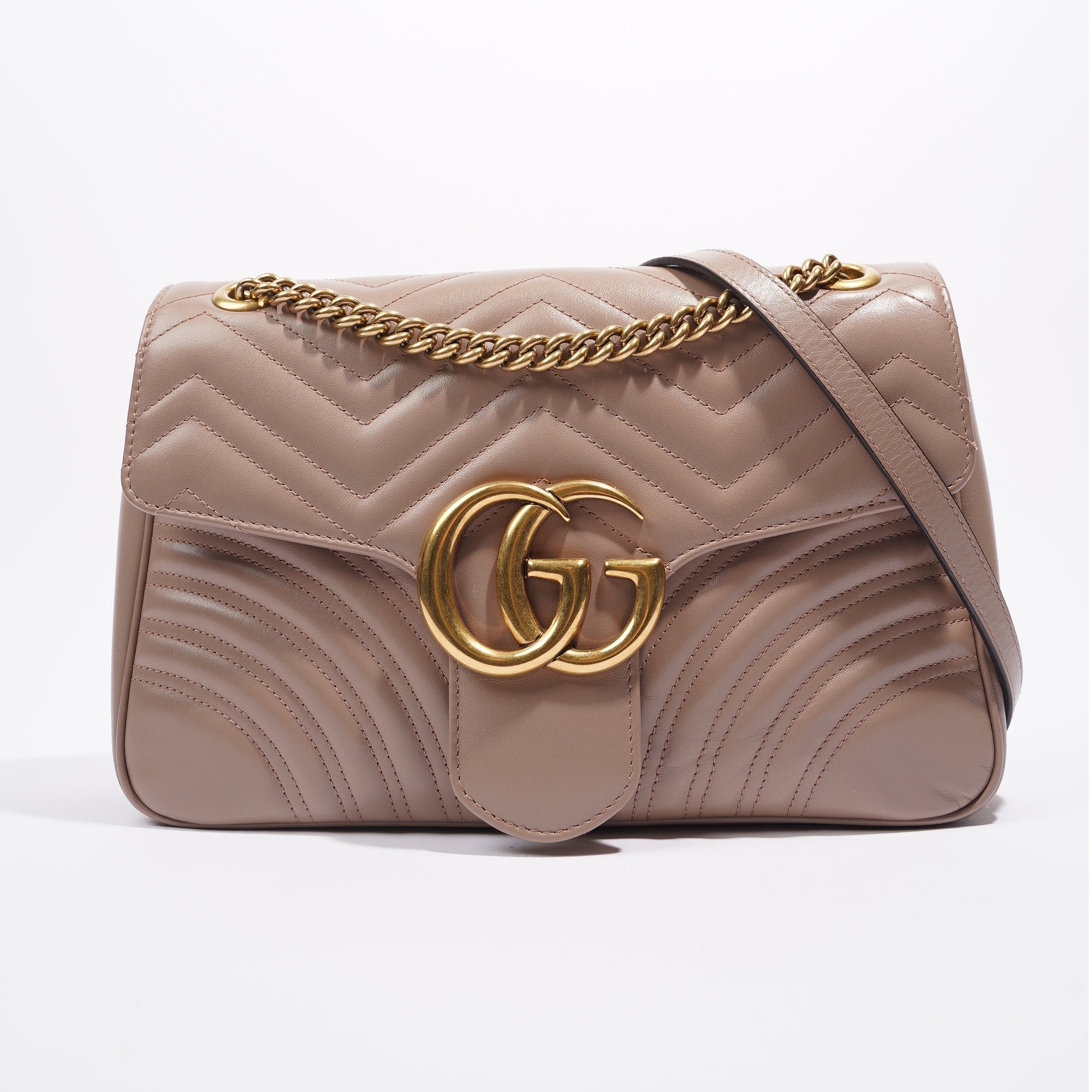 Gucci Marmont GG Bag Dusk Leather Medium