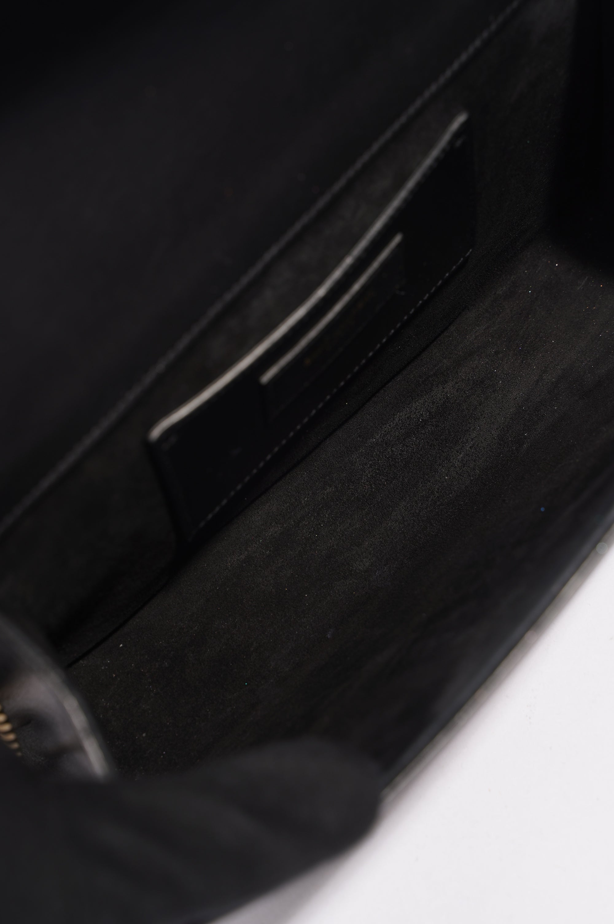 Saint Laurent Womens Kate Tassel Bag Black Medium