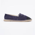 Chanel CC Logo Espadrilles Navy / Black EU 46 / UK 12