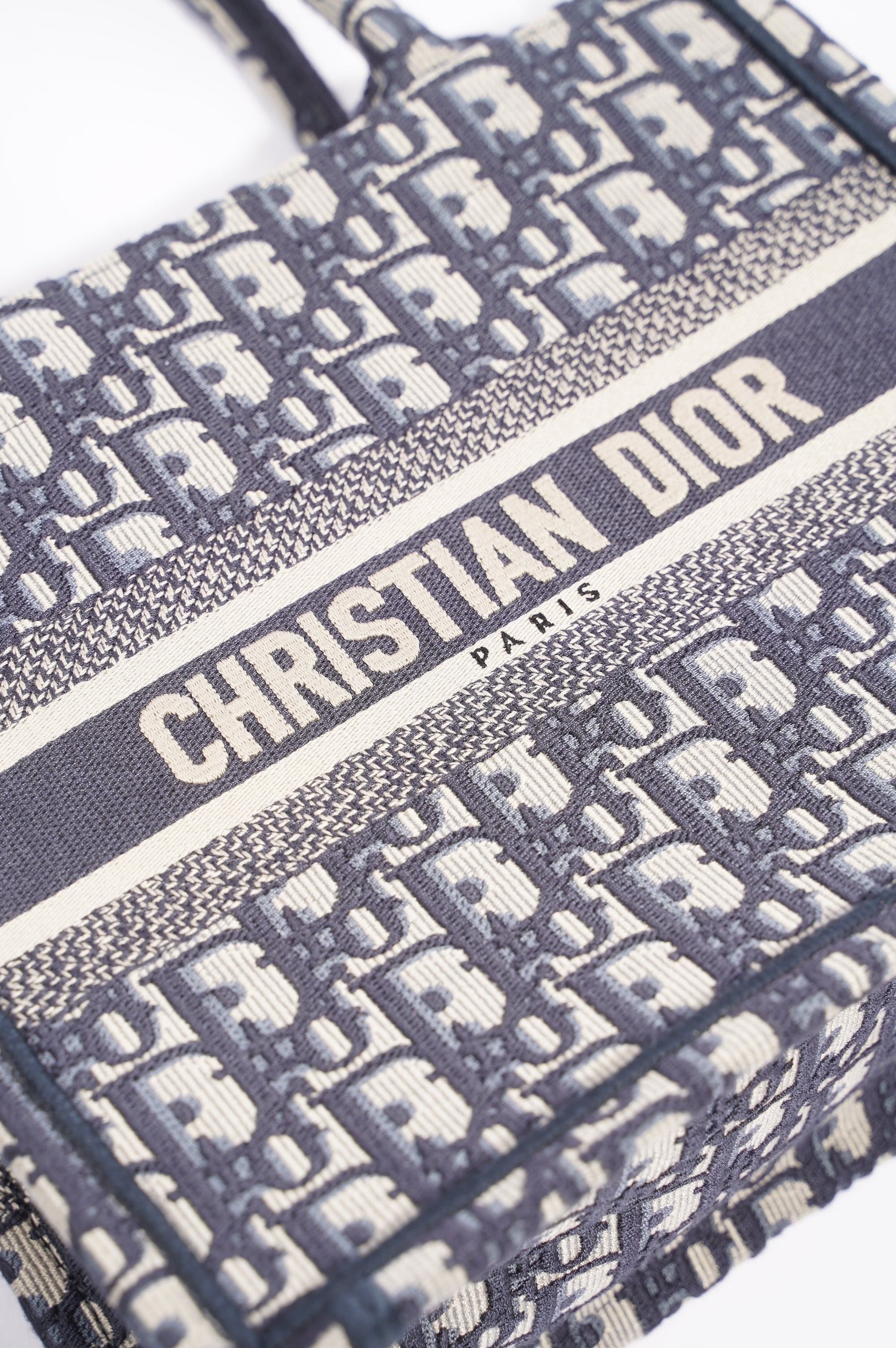 Christian Dior Book Tote Oblique Small
